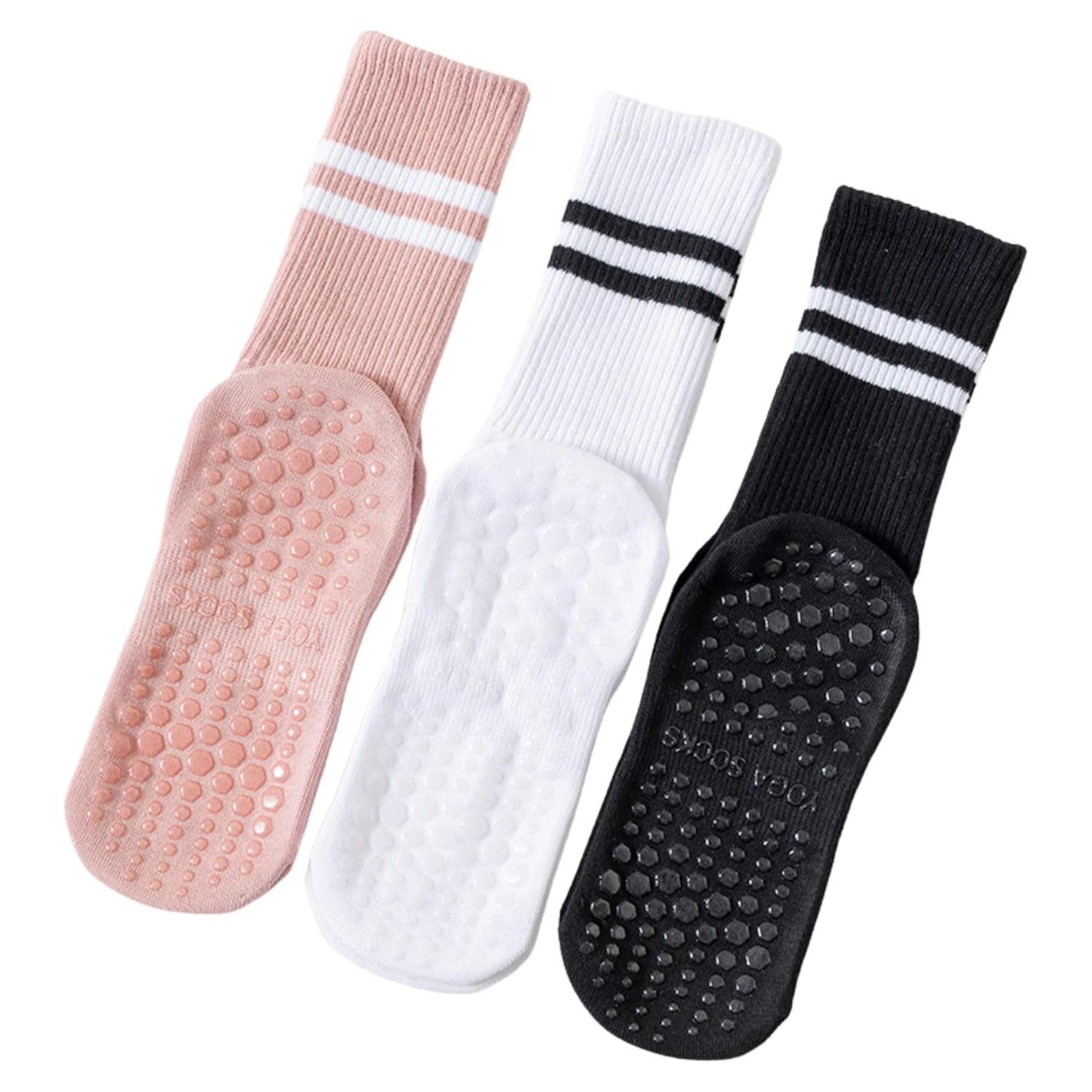 Calcetines Antideslizantes para Pilates INANIR - 3 Pares
