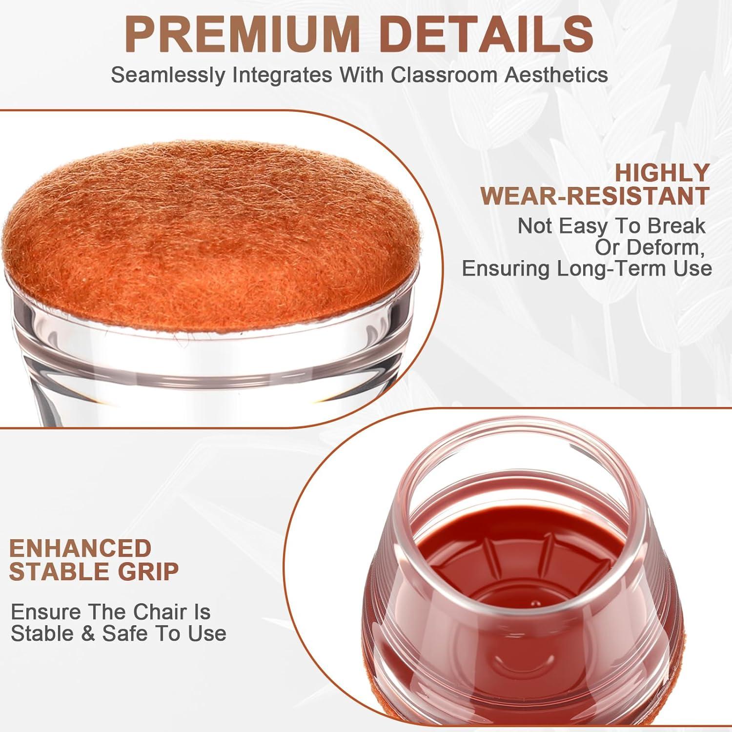 Protectores de Piso para Patas de Sillas Chunful 32 Pcs TPE