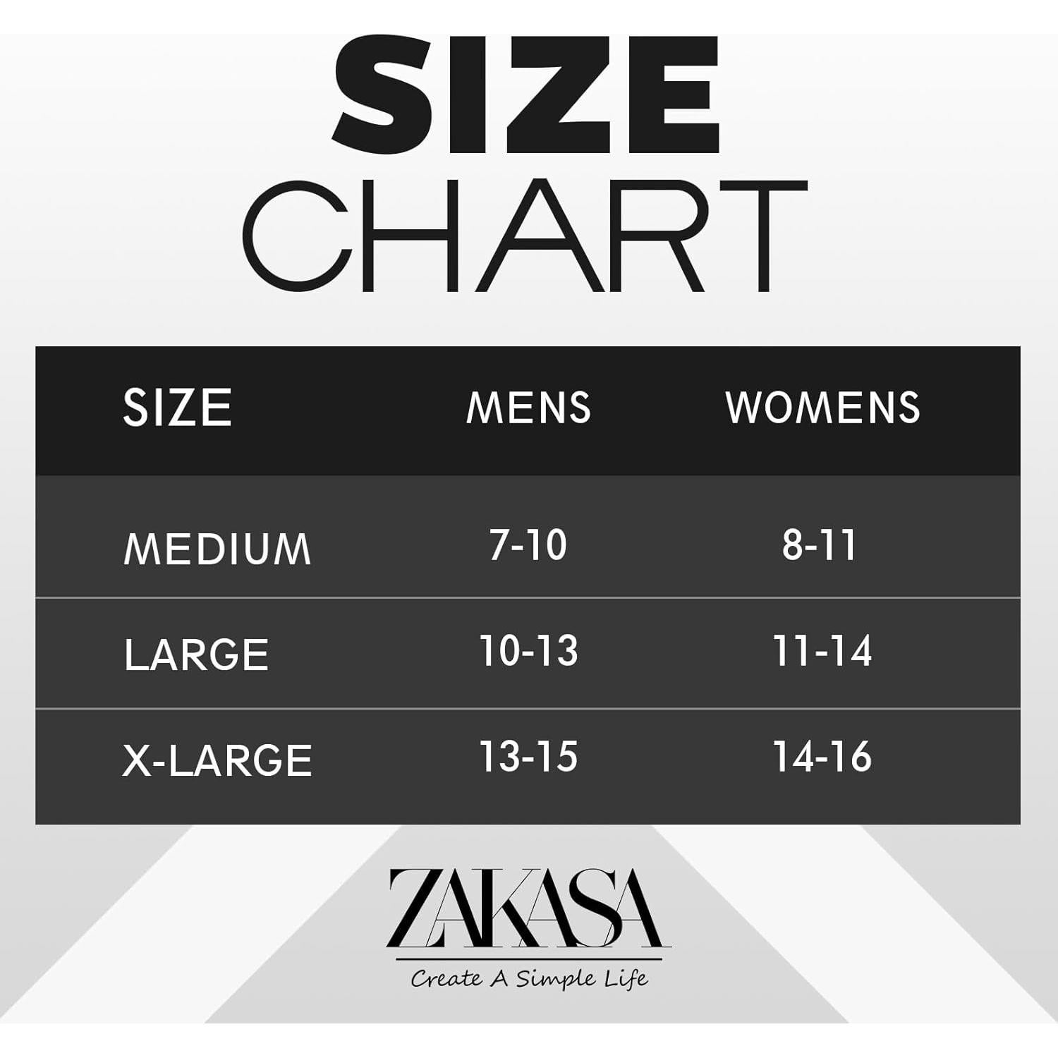 Calcetines Antideslizantes ZAKASA Unisex X-Grande 4 Pares