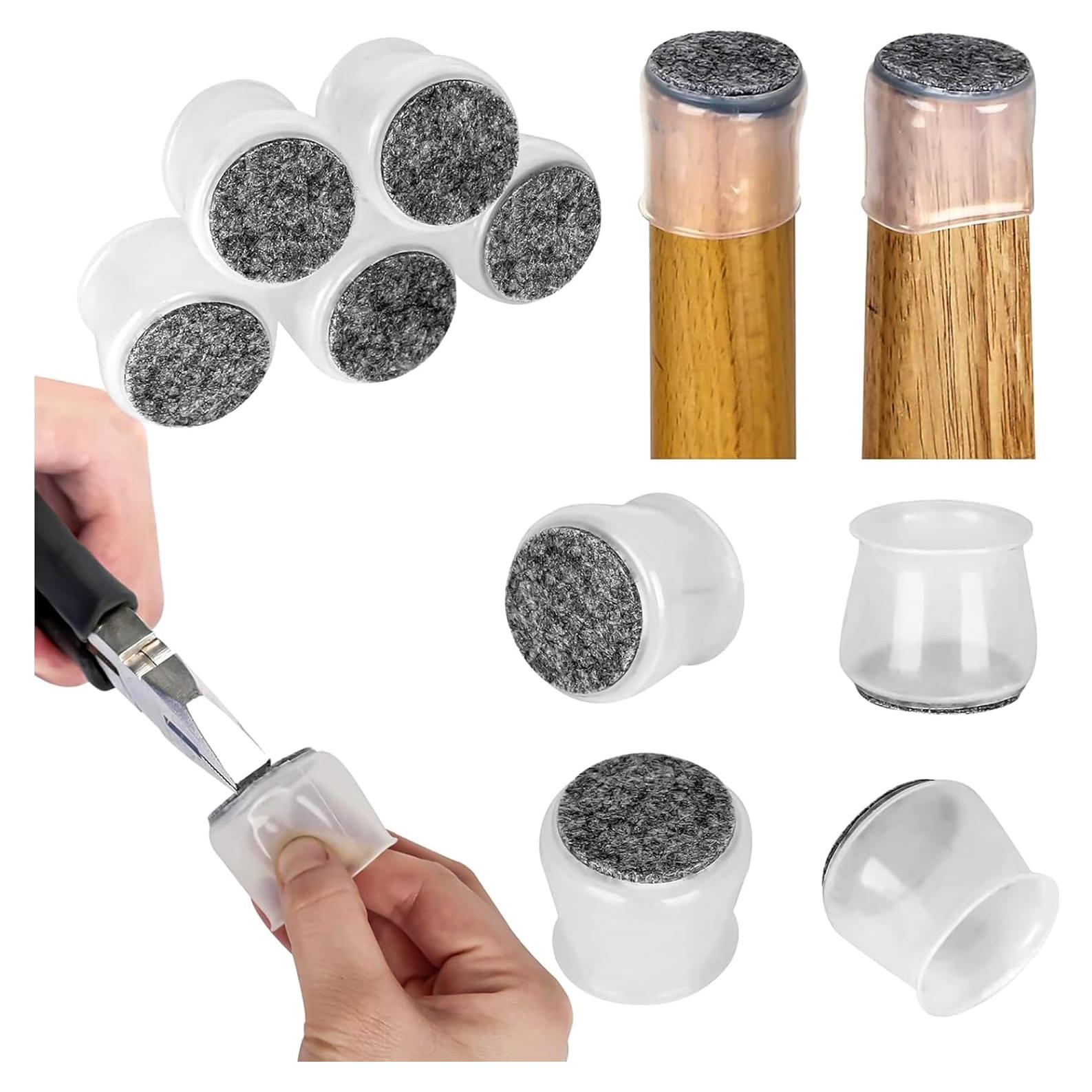 40 Tapas Antirayaduras para Patas de Sillas Overlay Olivier