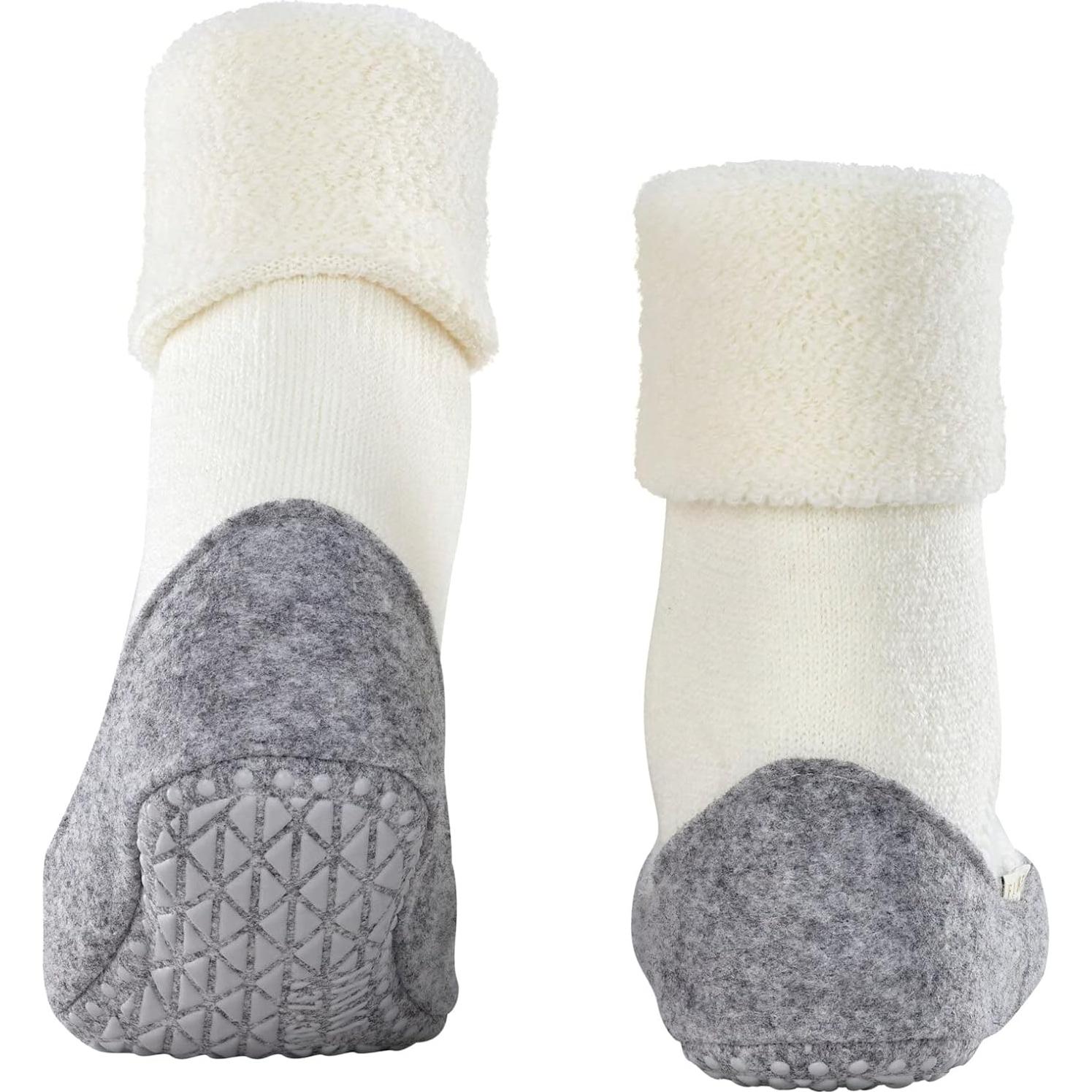 Calcetines Pantufla FALKE para Mujer 5-7.5 Lana Merino Gris Rosa