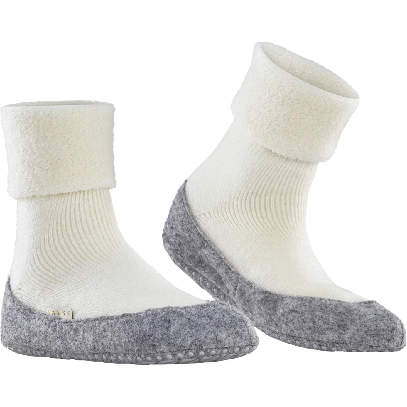 Calcetines Pantufla FALKE para Mujer 5-7.5 Lana Merino Gris Rosa