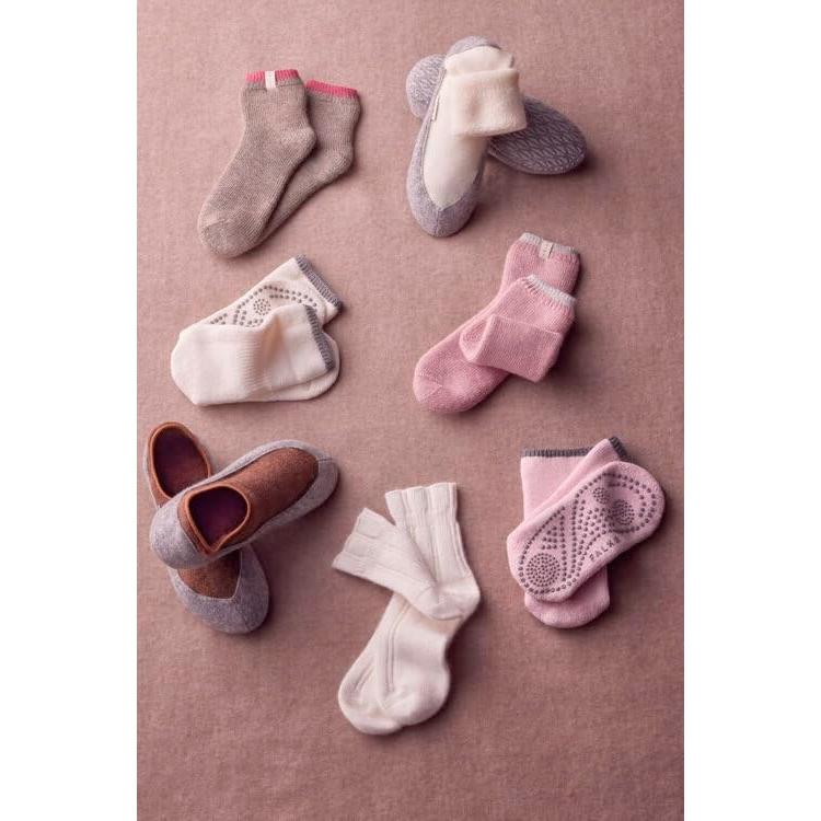 Calcetines Pantufla FALKE para Mujer 5-7.5 Lana Merino Gris Rosa