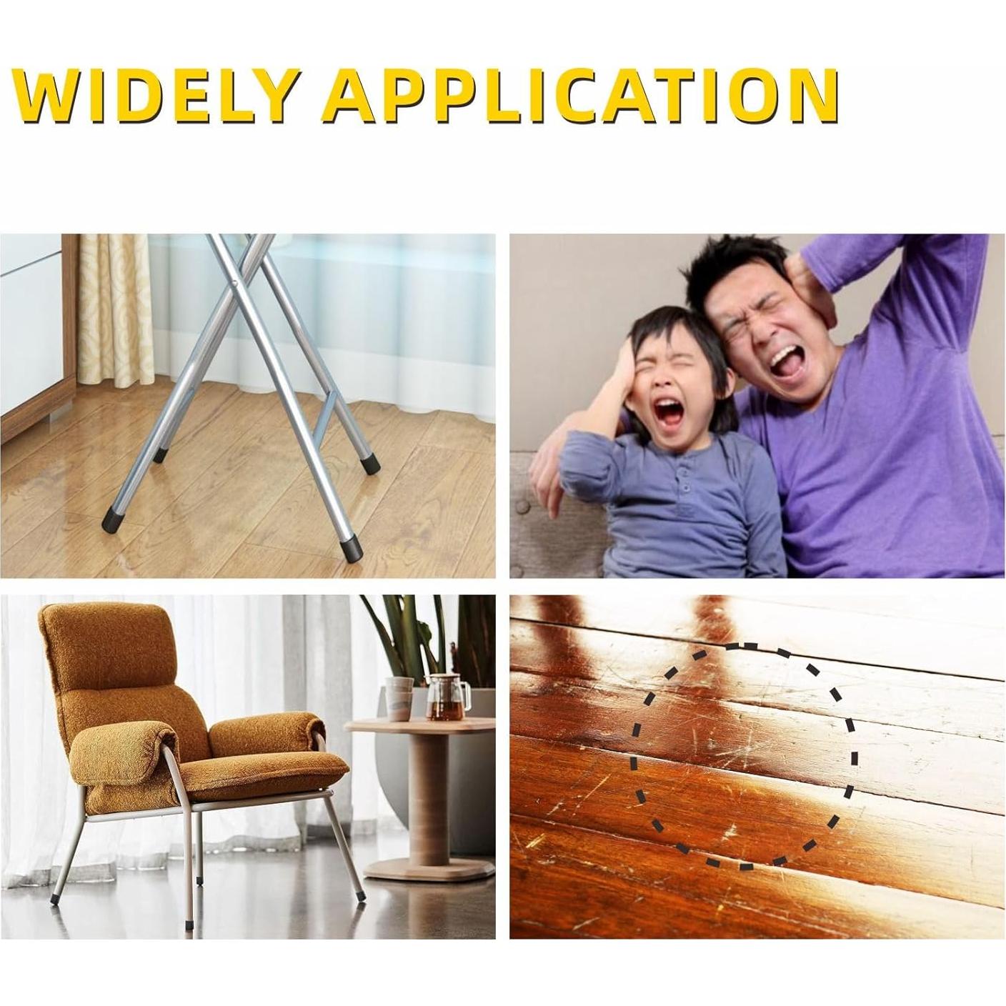 Tapas de goma antideslizantes para patas de silla Mariyandh - 36 piezas 25mm