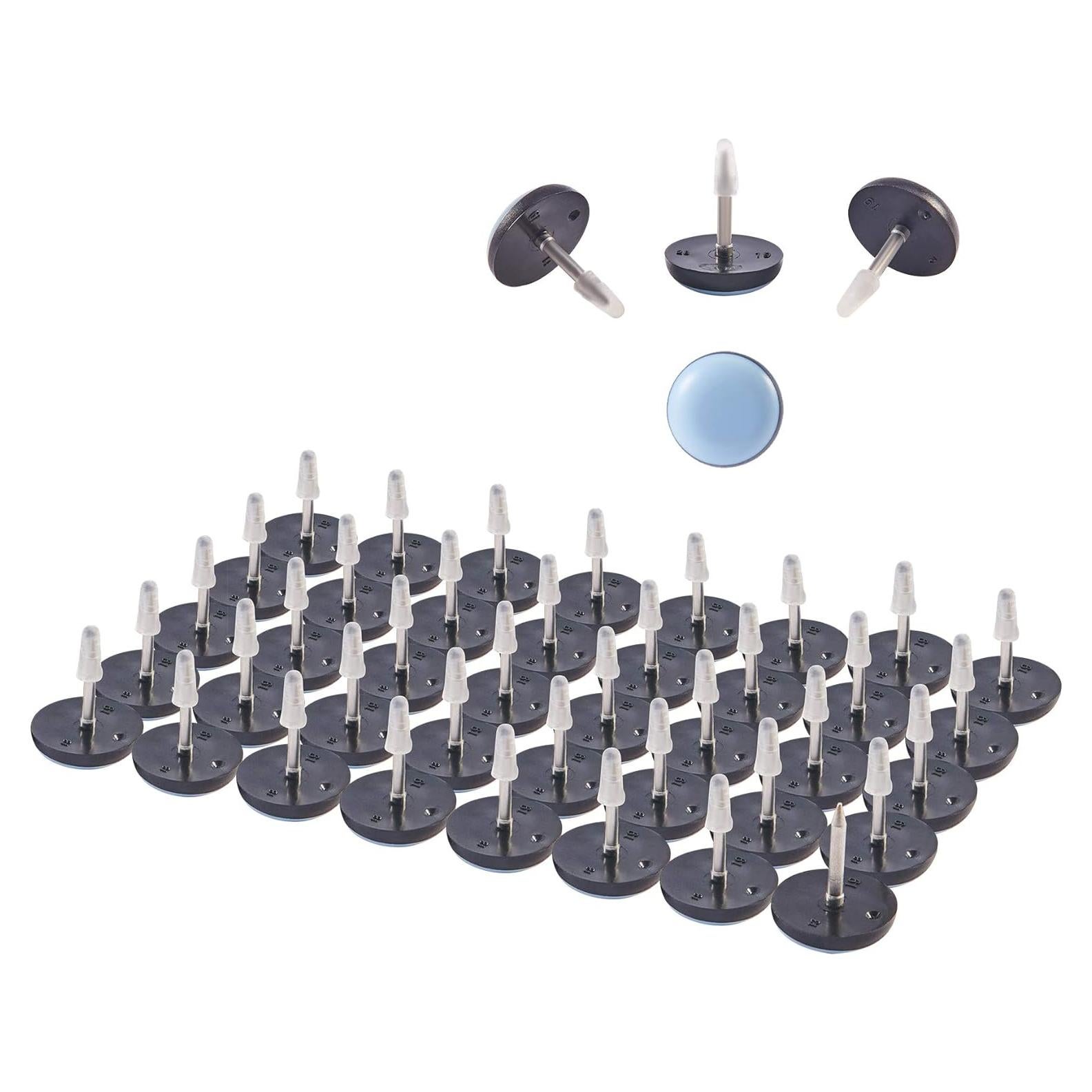 Deslizadores de Muebles CO-Z 40 Piezas 1.9 cm Protectores Piso