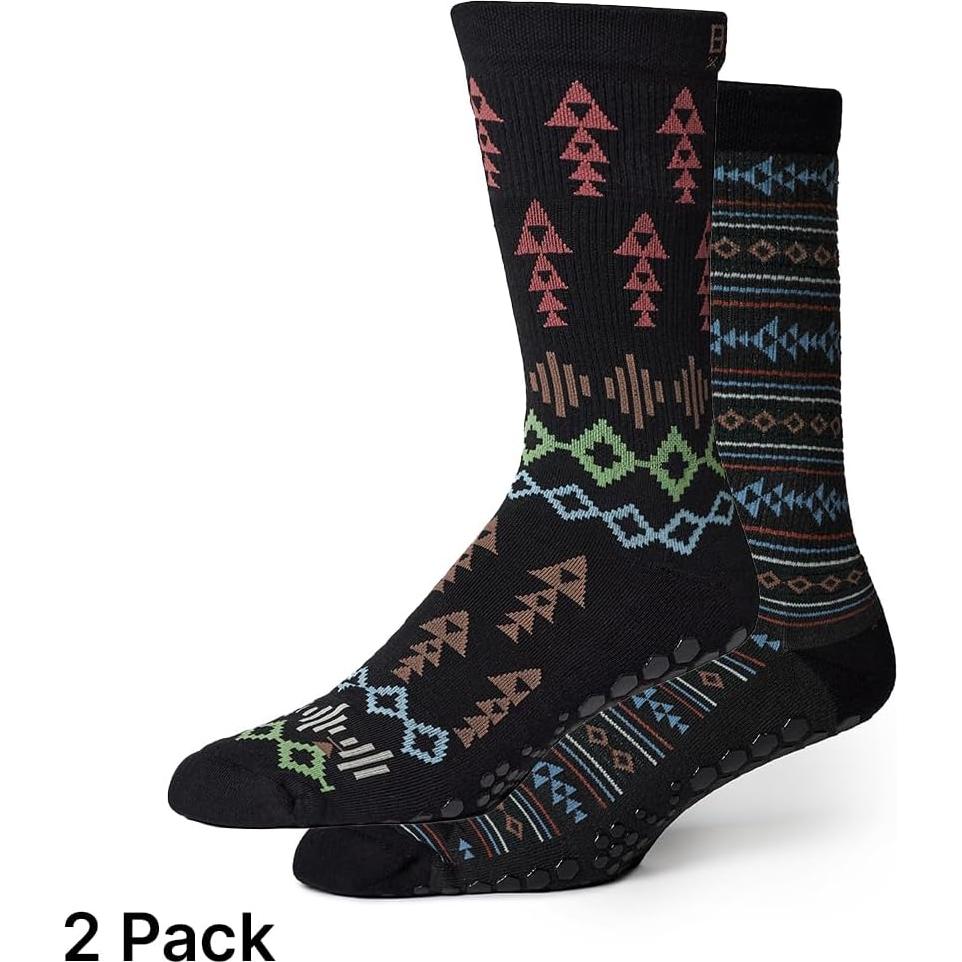 Calcetines de Tripulación Base 33 para Mujeres - Antideslizantes y de Algodón