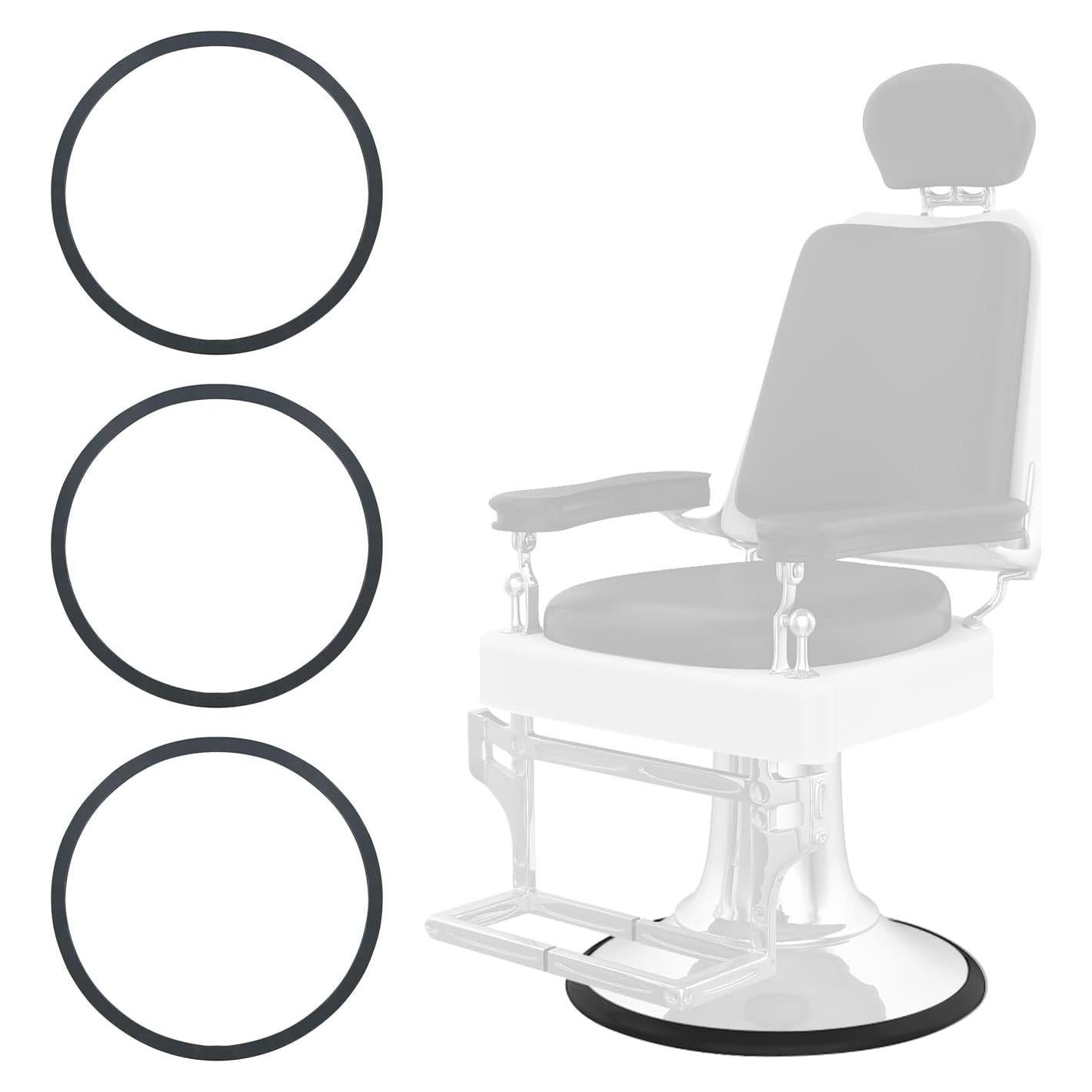 Anillo de Goma para Silla de Peluquería MoyRetty - 3 Pcs