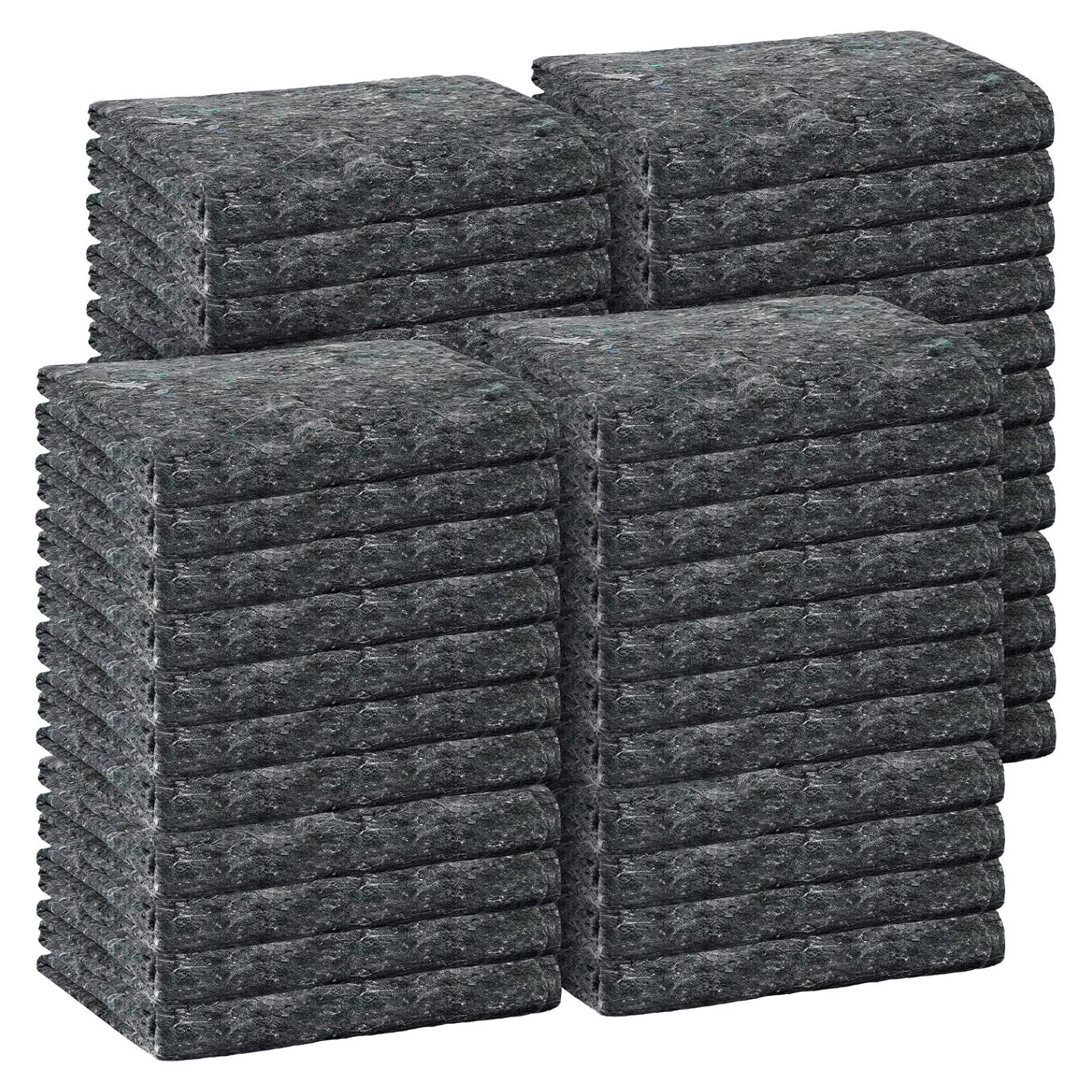 32 Mantas de Mudanza Newwiee 140x180 cm Gris Resistente