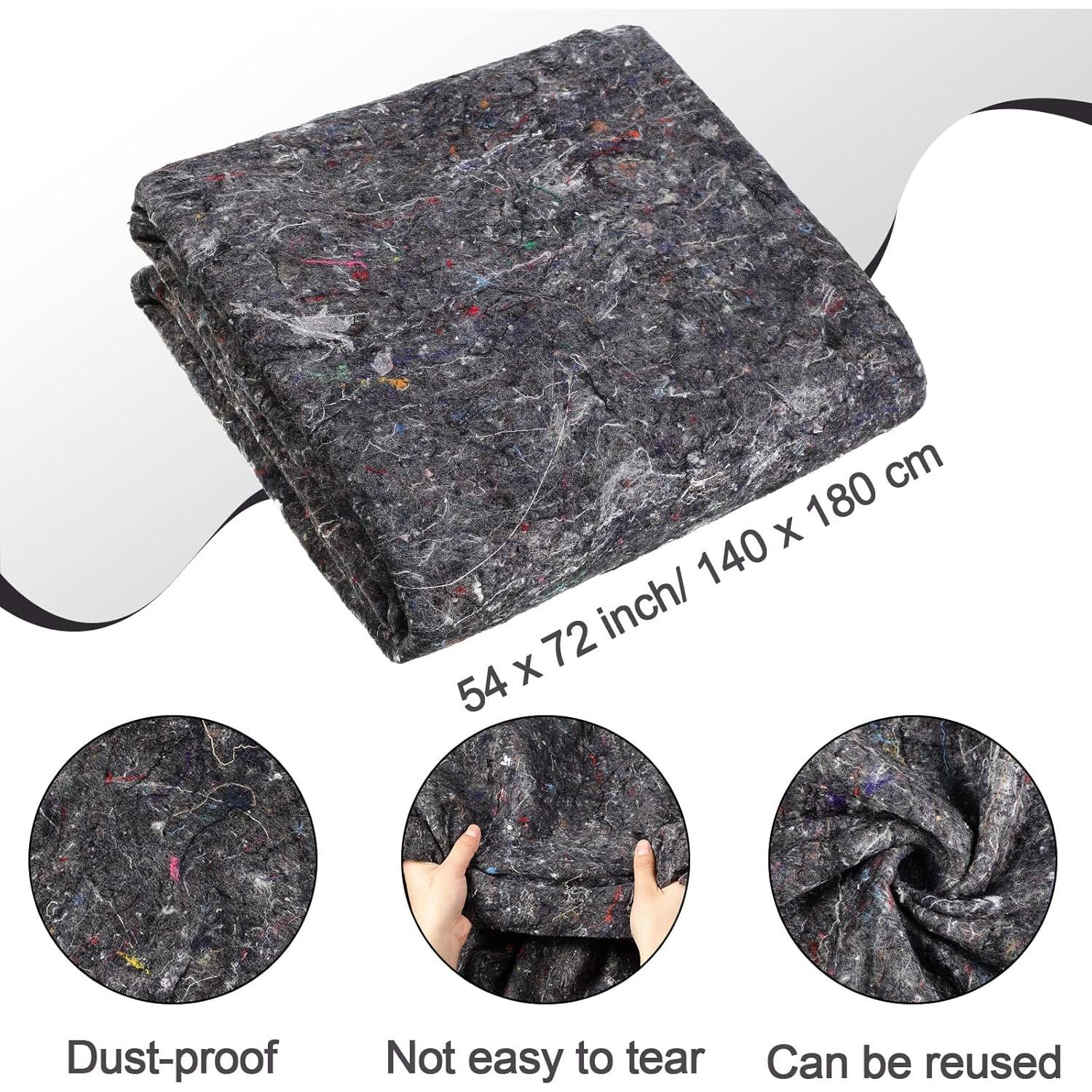 32 Mantas de Mudanza Newwiee 140x180 cm Gris Resistente