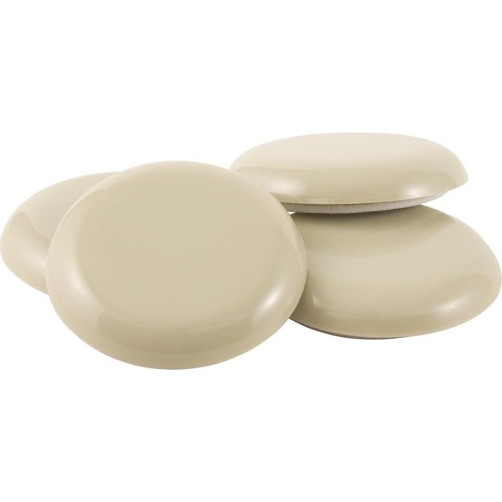 Deslizadores Autoadhesivos Redondos Super 4701995N 7 cm Beige - 4 Piezas