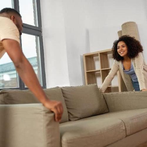 Almohadillas deslizantes para muebles Sleighters 8 unidades 15x8 cm