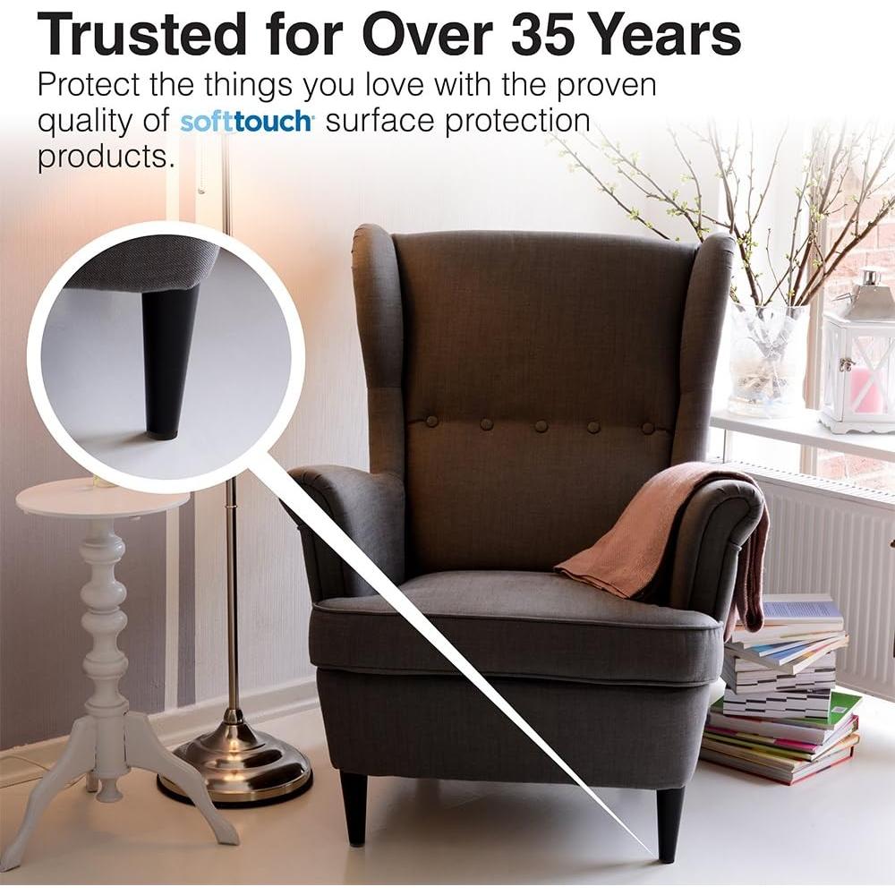 Almohadillas de Fieltro SoftTouch 16 Piezas 7.6 cm Antideslizantes