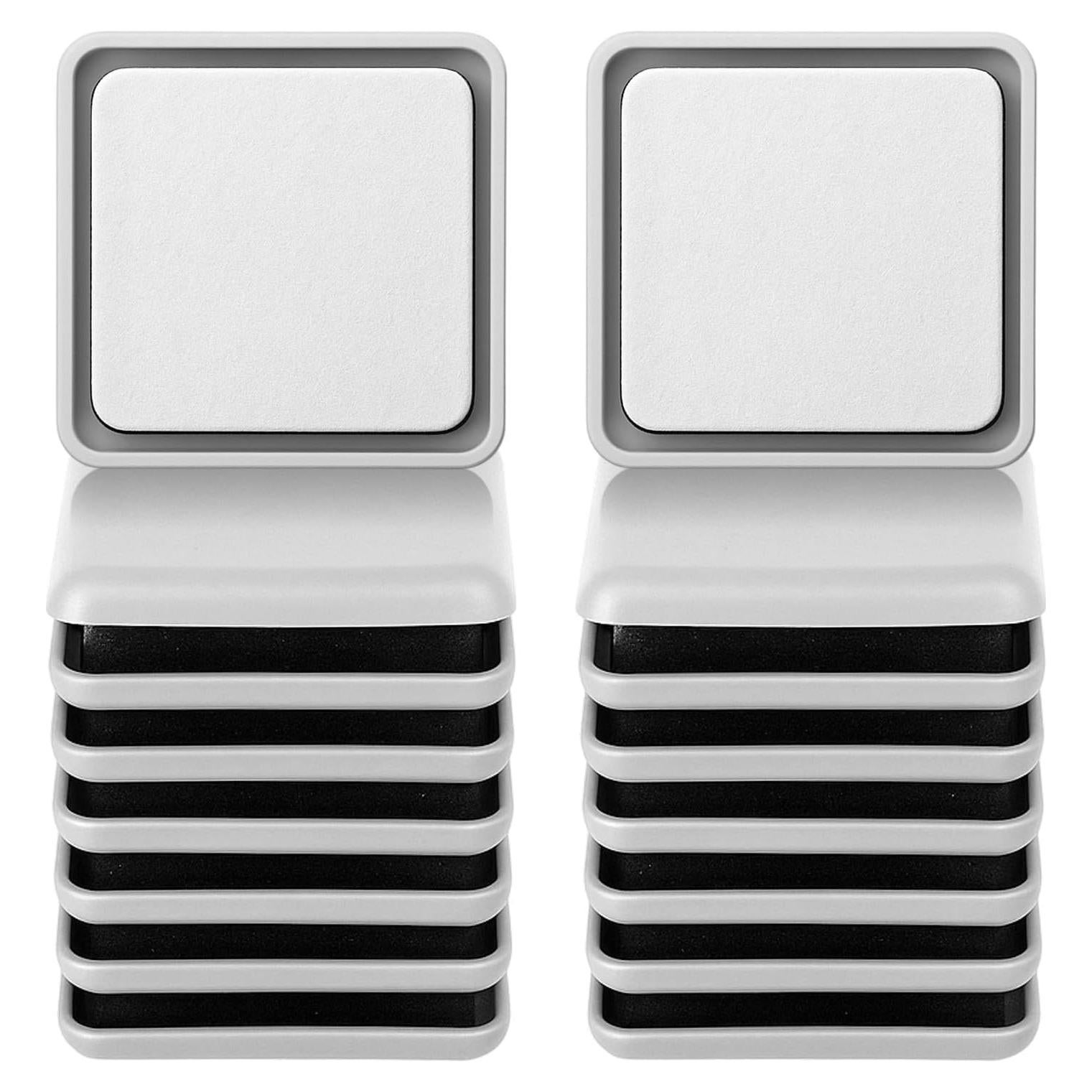 Deslizadores de Muebles Yolev 8 Piezas para Alfombra 5x1.8 cm