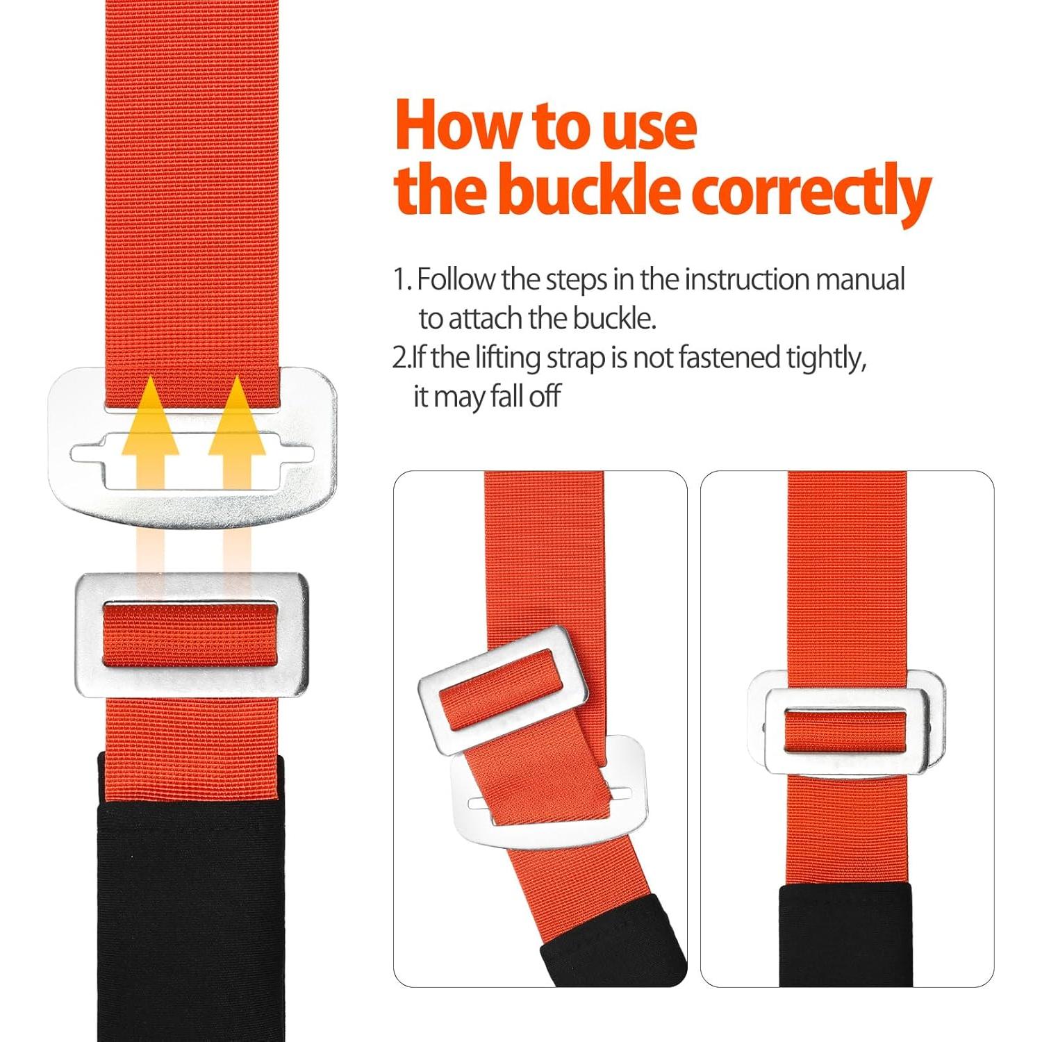 Correas de Mudanza HQQNUO MS, Ajustables 300 cm, 400 kg