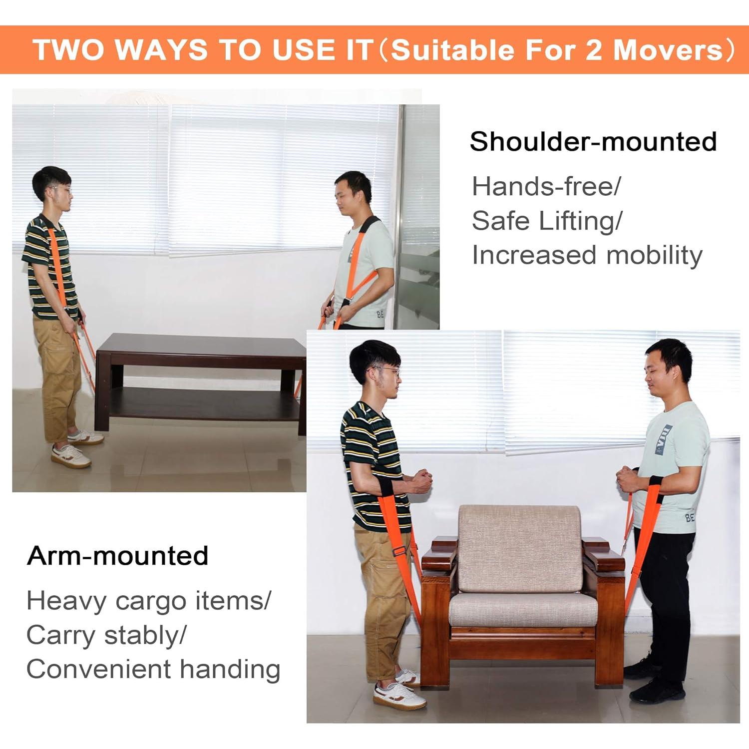 Correas de Mudanza HQQNUO MS, Ajustables 300 cm, 400 kg