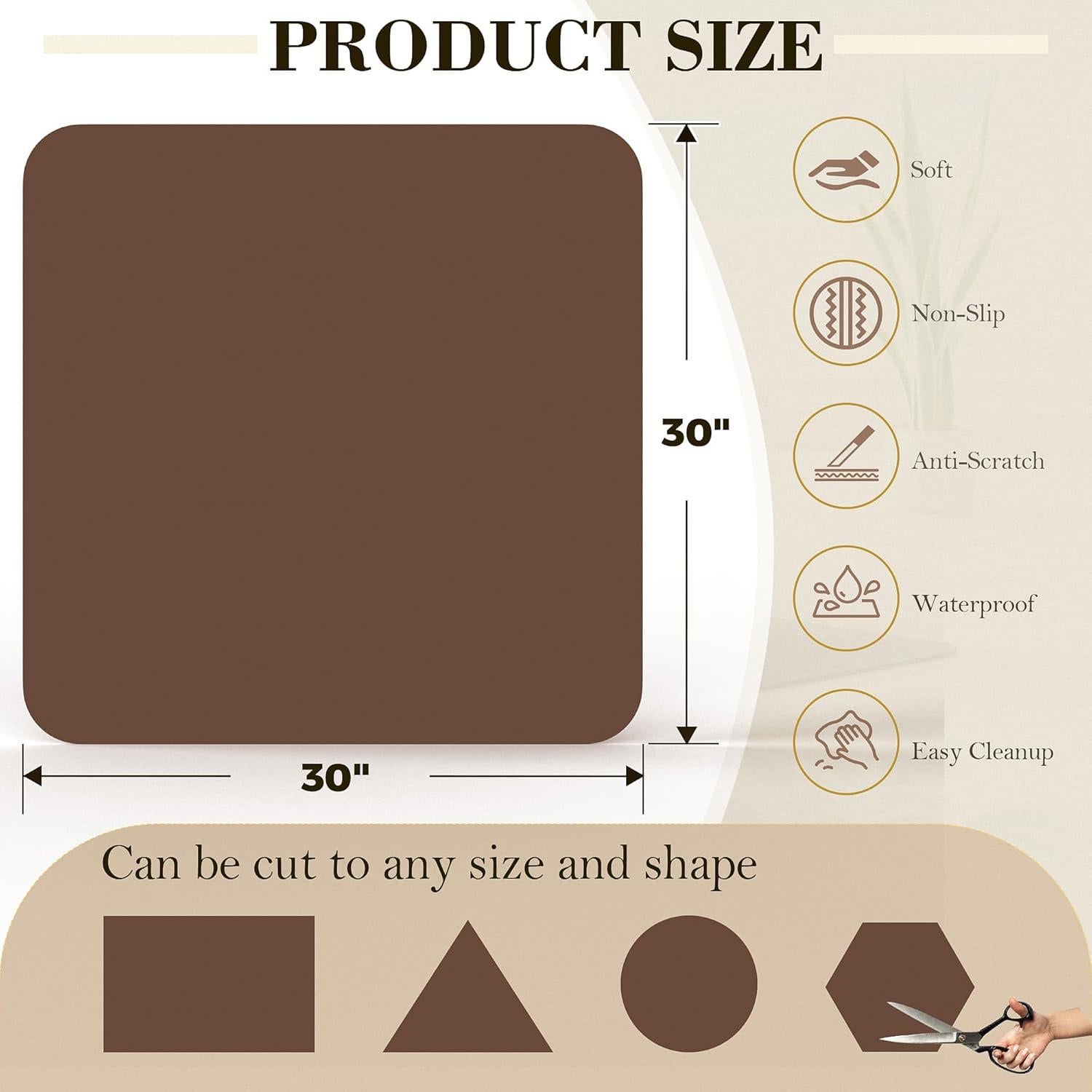 Almohadillas Antideslizantes RIAUOR para Sillones Reclinables 76.2x76.2cm