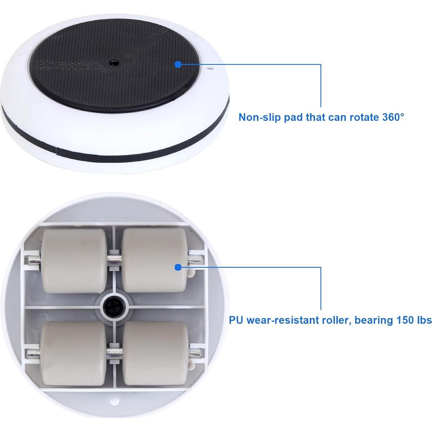 Elevador de Muebles WEPUMP 440 kg con Ruedas Ajustables