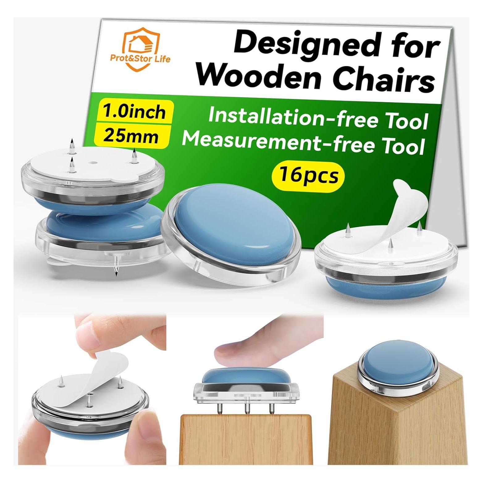 Deslizadores de Sillas ProtStorLife 16 Piezas Antirrasguños
