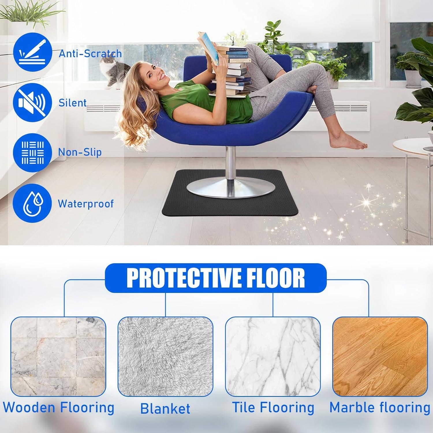 Almohadilla Antideslizante Cuadrada GSDOTZAP 75x75cm para Muebles