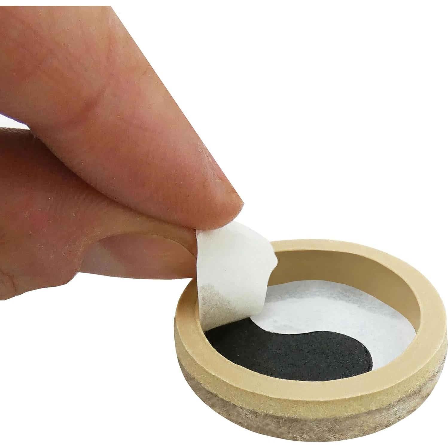 Deslizadores de Fieltro Formado Waxman 3.81 cm Beige - 20 Piezas