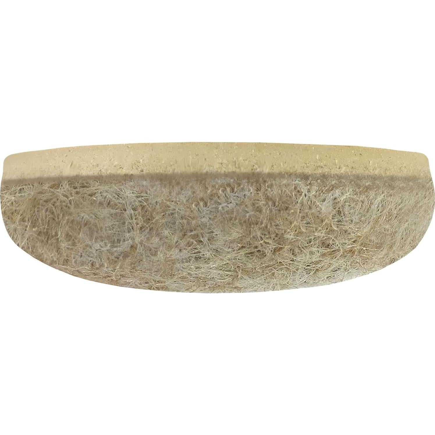 Deslizadores de Fieltro Formado Waxman 3.81 cm Beige - 20 Piezas