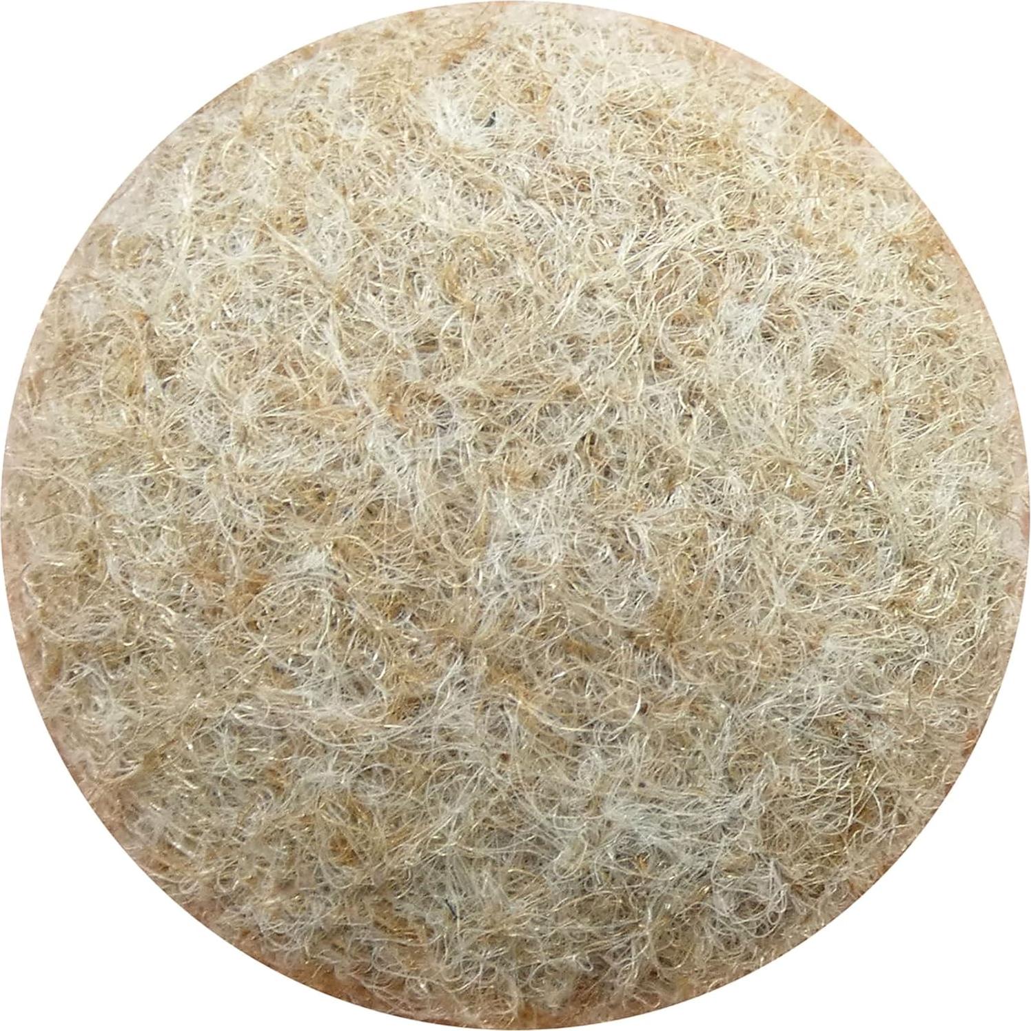 Deslizadores de Fieltro Formado Waxman 3.81 cm Beige - 20 Piezas