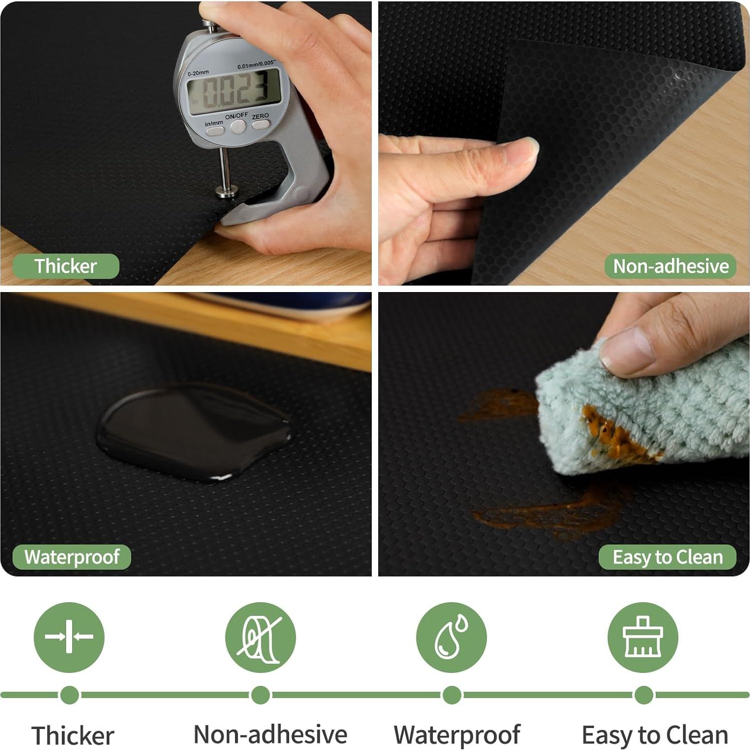 Forro de Estantería Wohomuke 38 cm x 6 m EVA Antideslizante