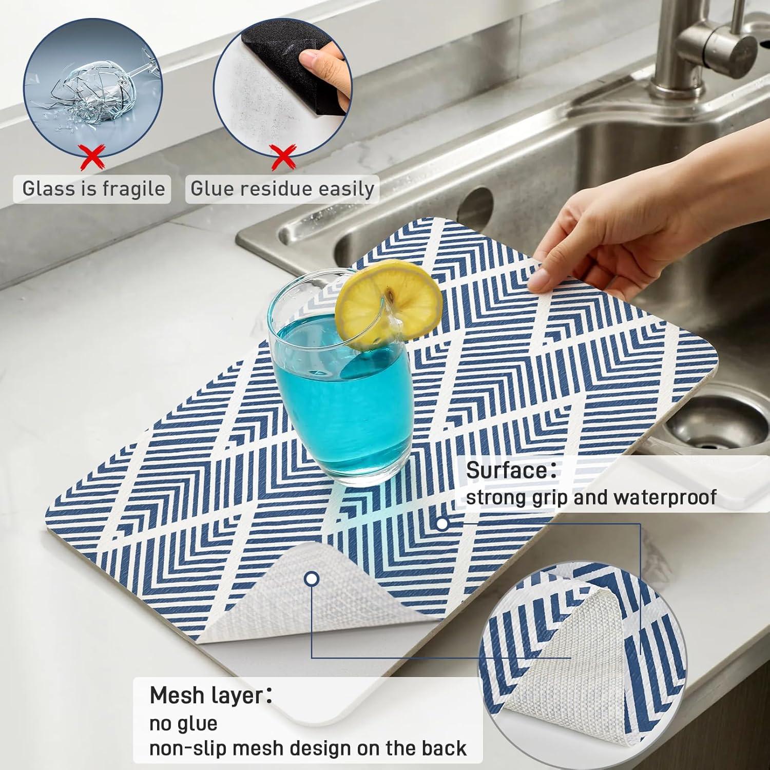 Forro Antideslizante Cohoo Home 30.48cm x 3.6m Azul