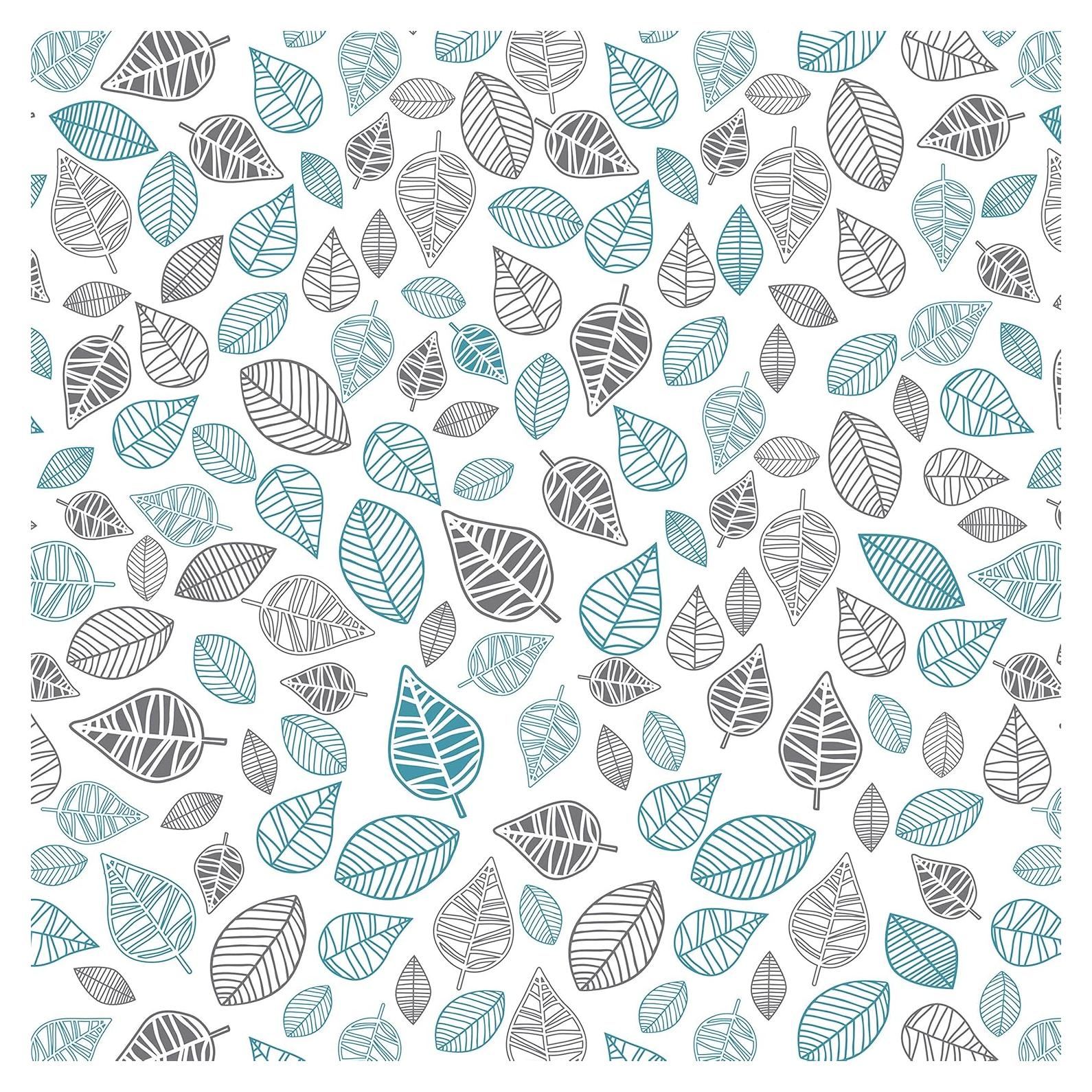 Forro de Estante de Vinilo No Adhesivo Cubierta Mágica 152.4x365.76cm Zafiro Arden