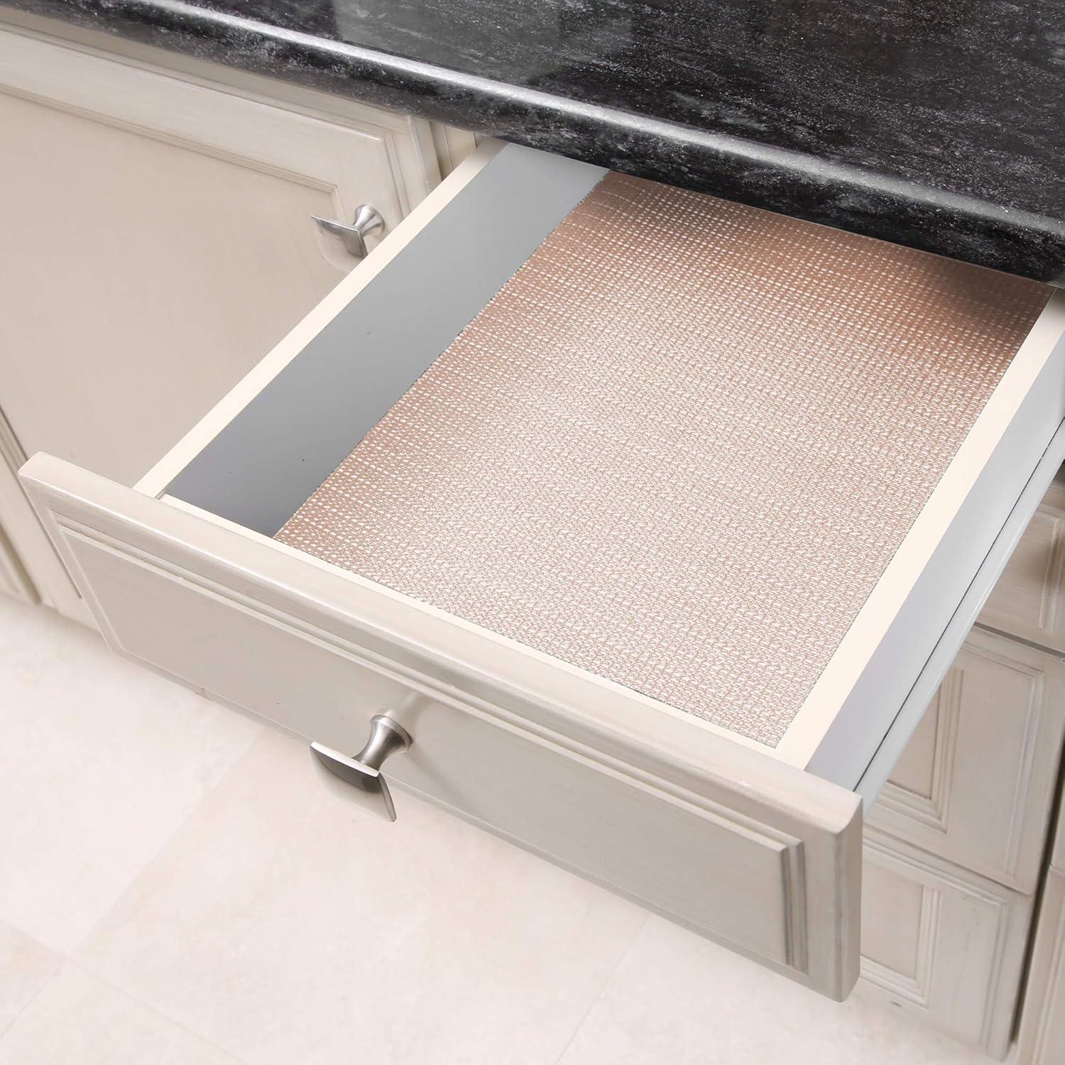 Forro de Estante Smart Design 30 cm x 4.57 m Taupe Antideslizante