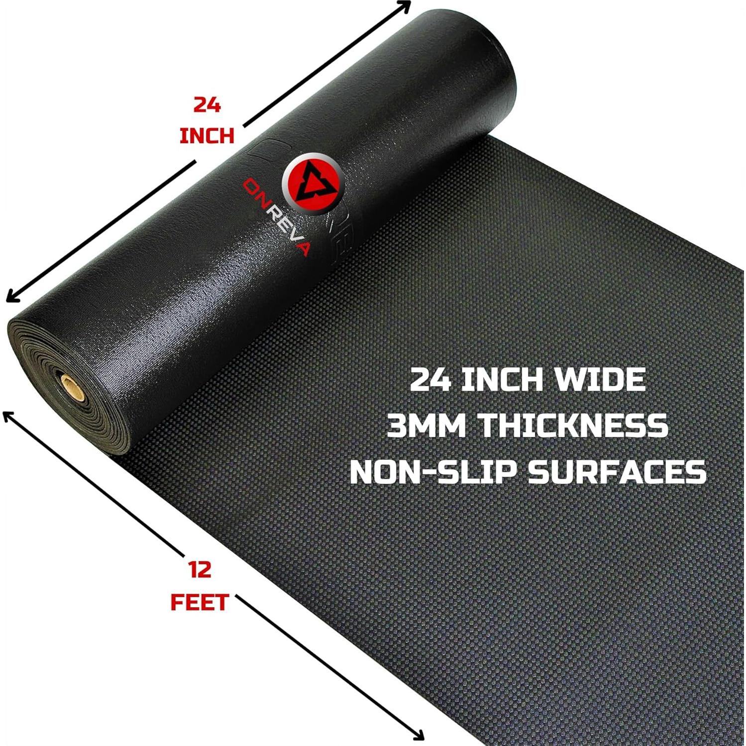 Forro de Caja de Herramientas ONREVA 61 cm x 3.66 m Negro Antideslizante