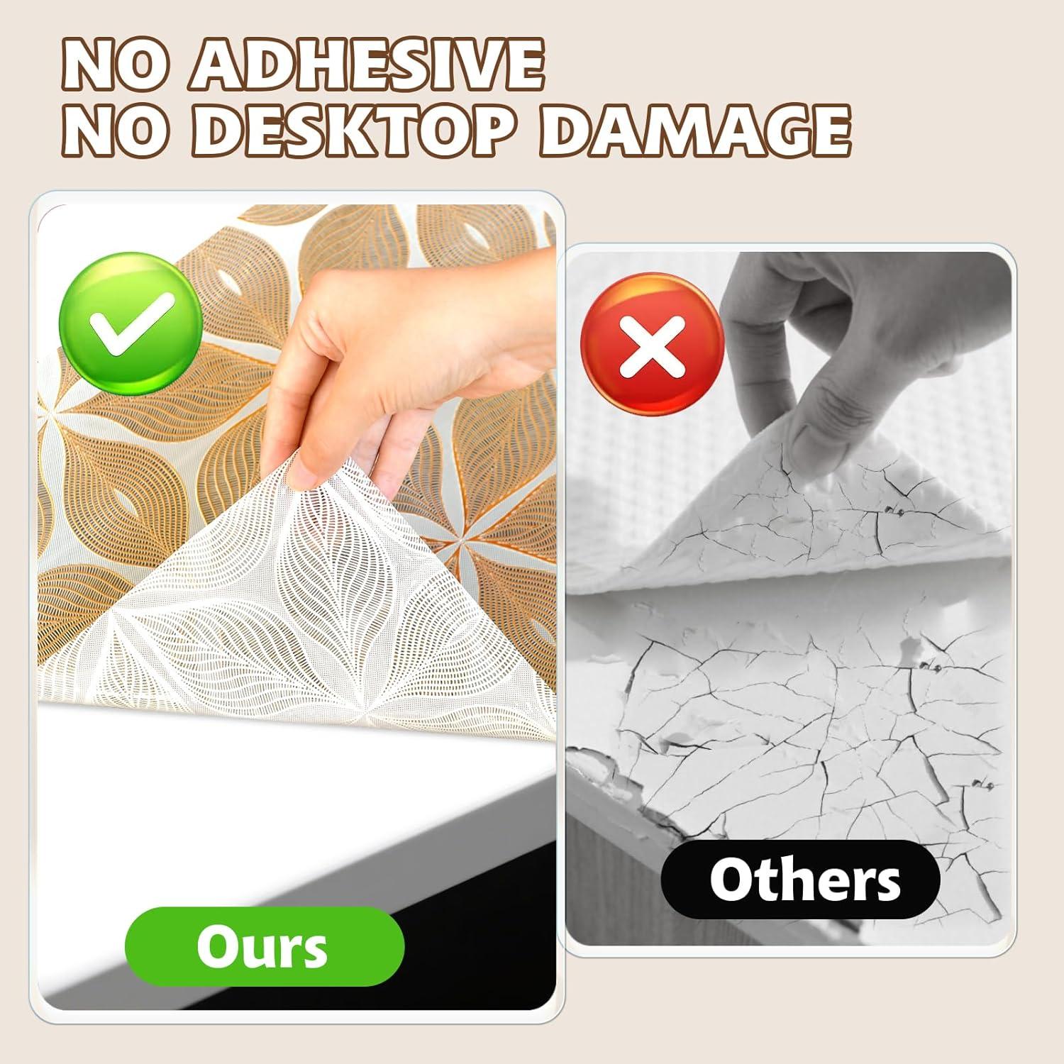 Forro de Cajón Impermeable Adwann 30.48 cm x 6.1 m Hoja de Oro