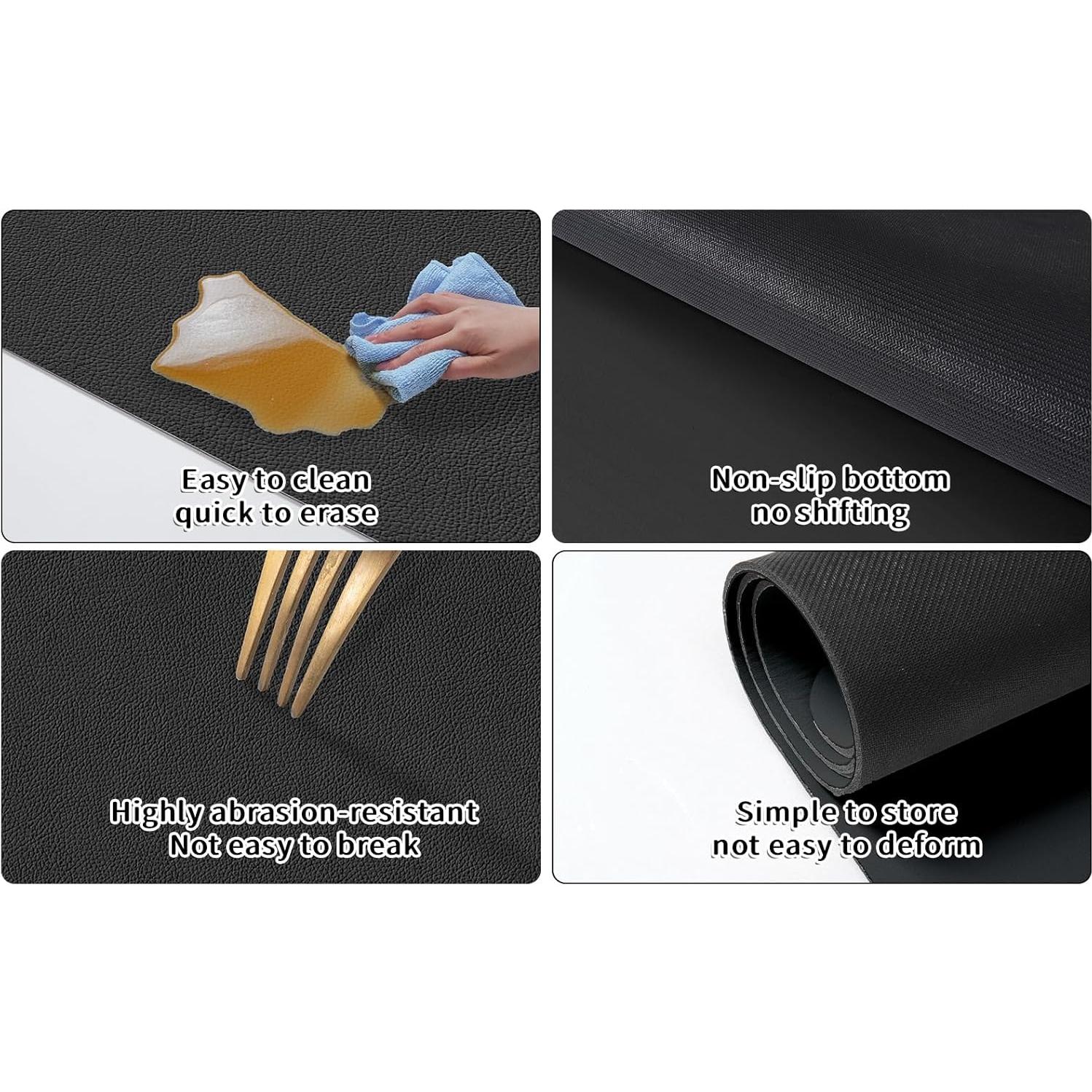 Alfombrilla Antideslizante BANEBOR 79x51 cm Gris Absorbente