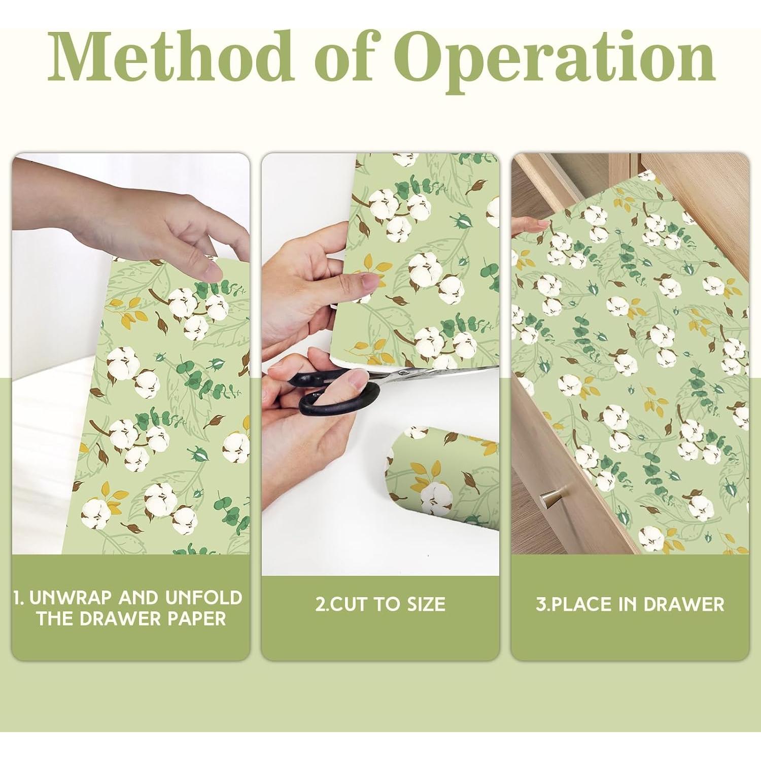 Forros de Cajón Aromatizados SCENTORINI Algodón Limpio - 6 Hojas