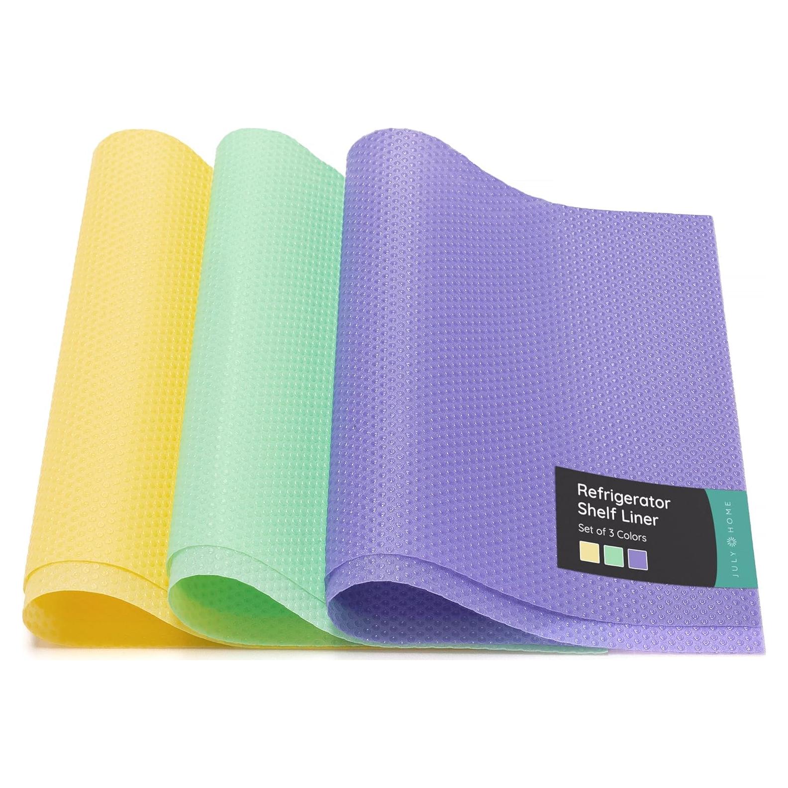 Forros de Estante de Refrigerador July Home - 6 Paquetes 44.9x29 cm