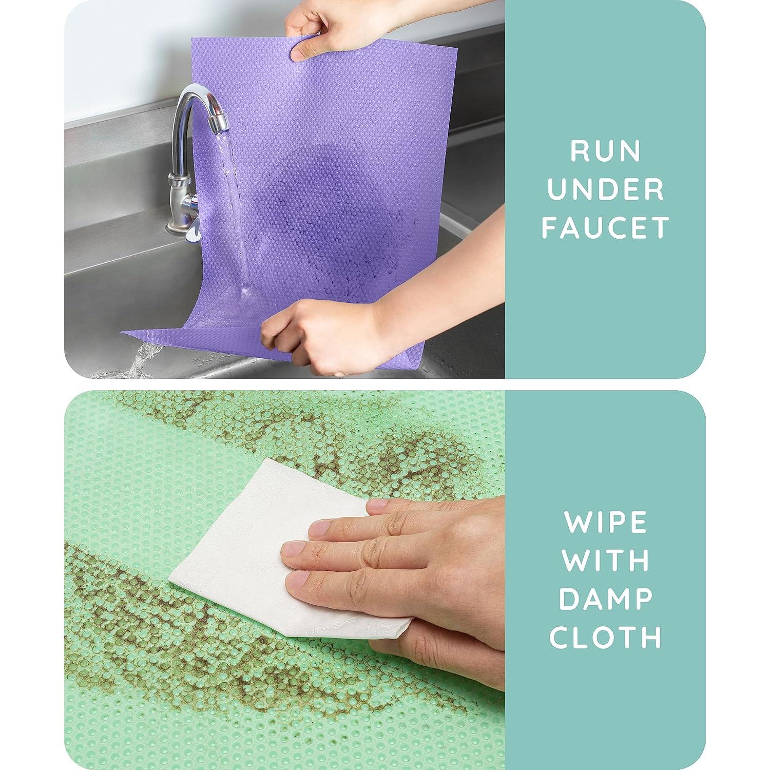 Forros de Estante de Refrigerador July Home - 6 Paquetes 44.9x29 cm