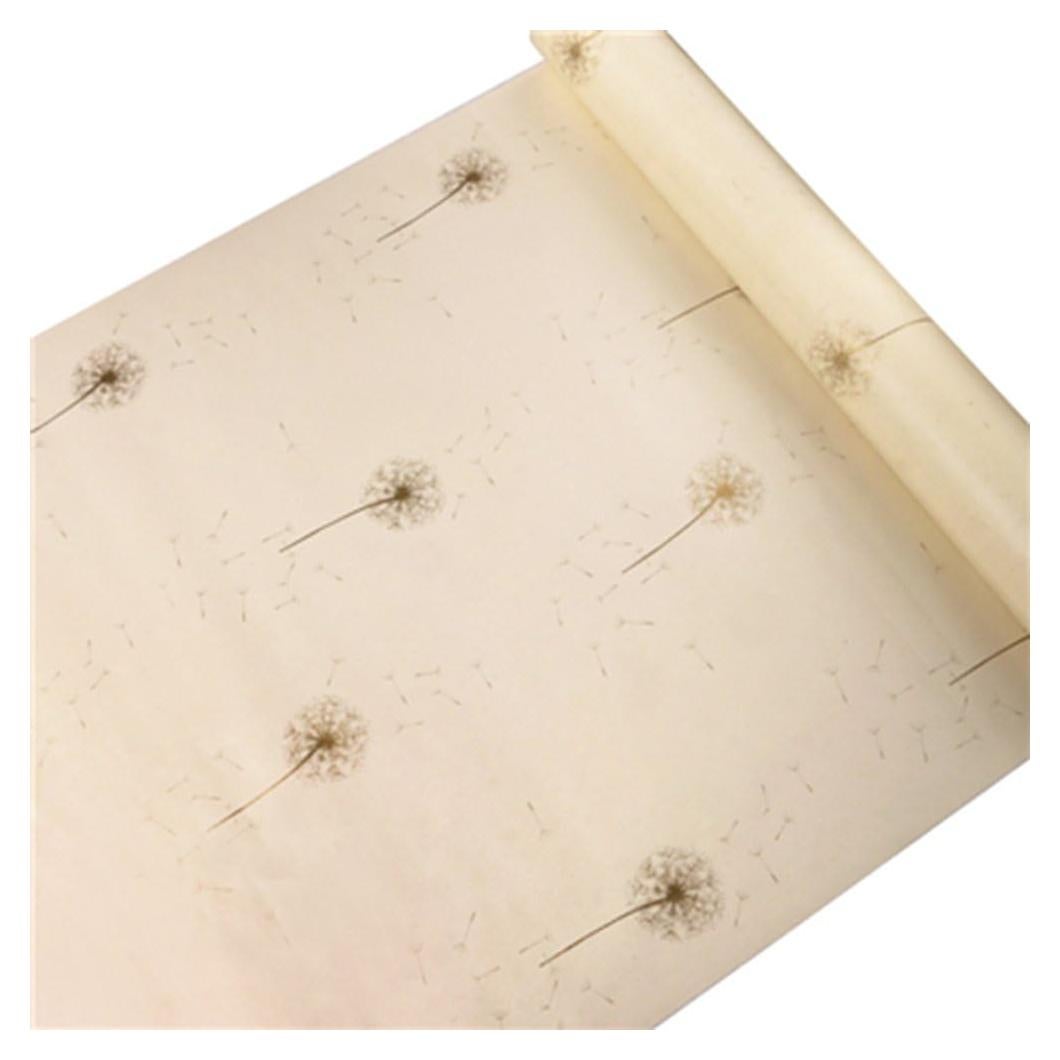 Forro de Estante Autoadhesivo HOYOYO 45x200cm Beige Diente de León