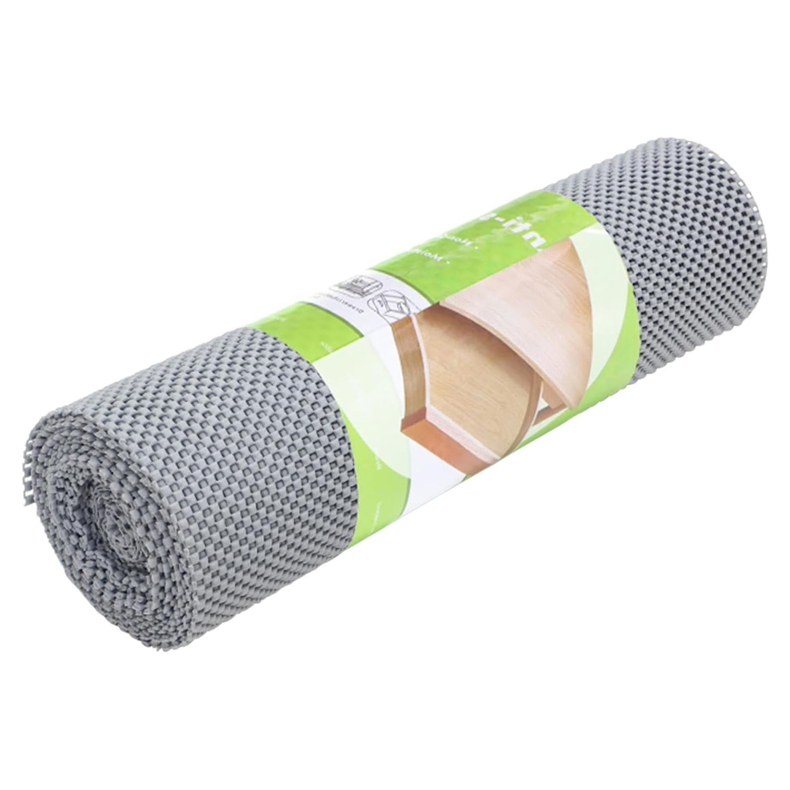 Alfombrilla Antideslizante ZHUSSZHU 30cm x 6m PVC Gris