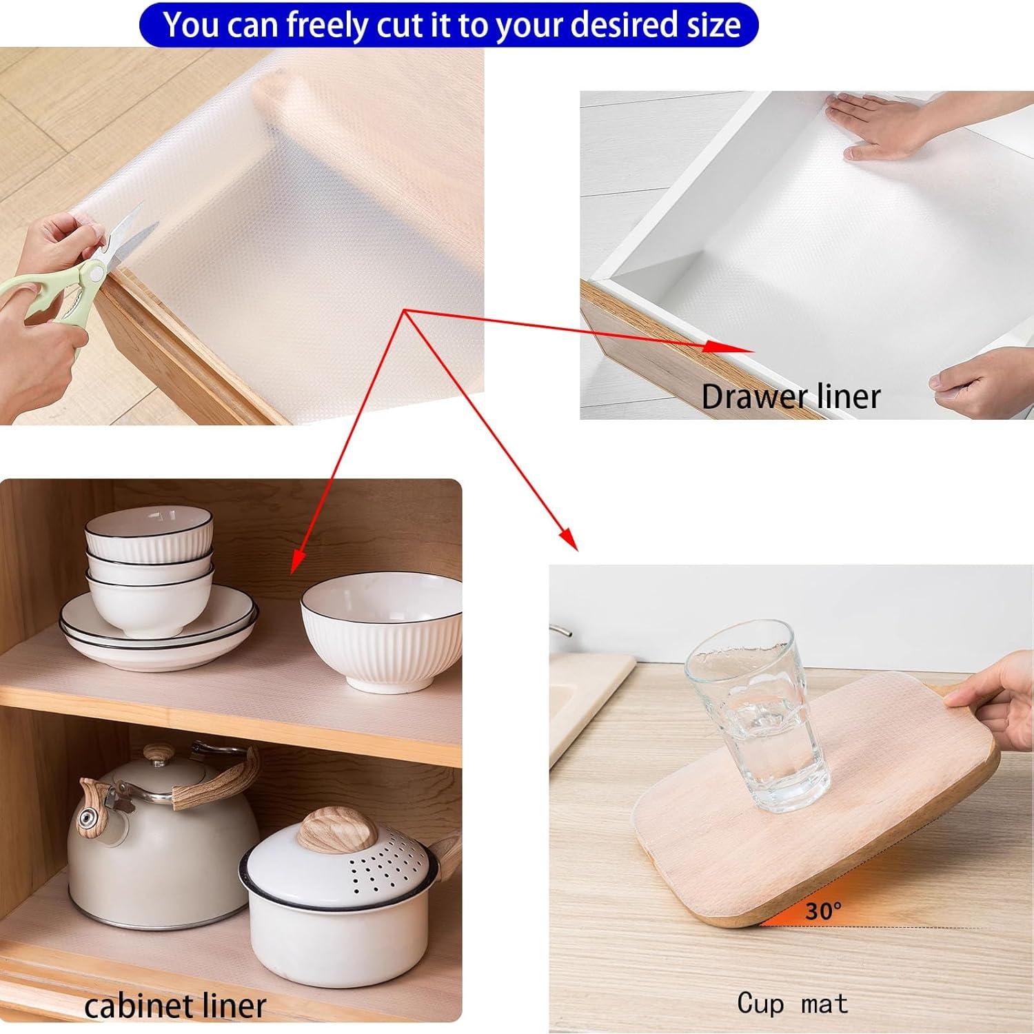 Forros de Refrigerador Tigbrother 8 Unidades 45x29 cm Transparentes