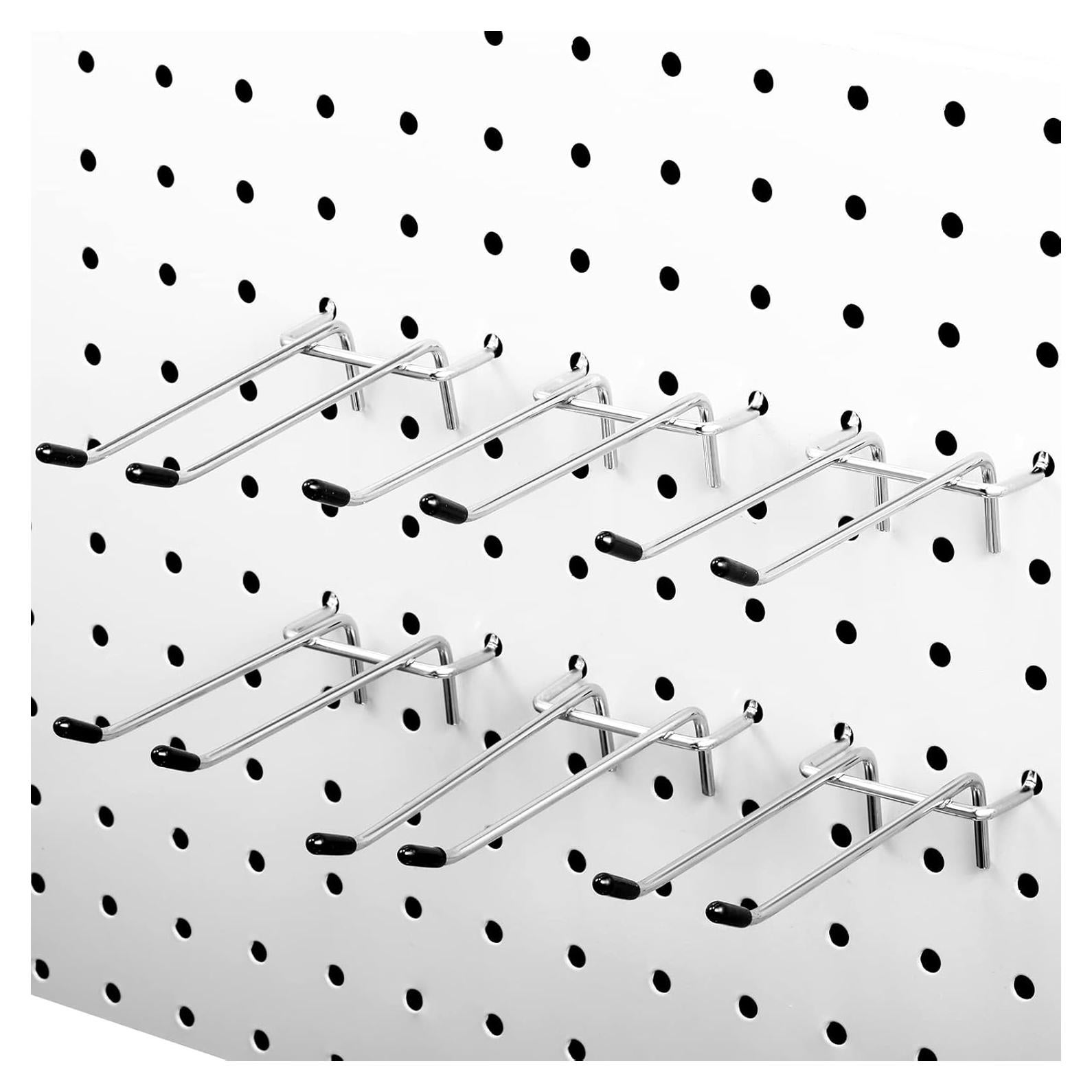 Paquete de 50 Ganchos Doble Brazo Shimeyao para Tablero de Clavos