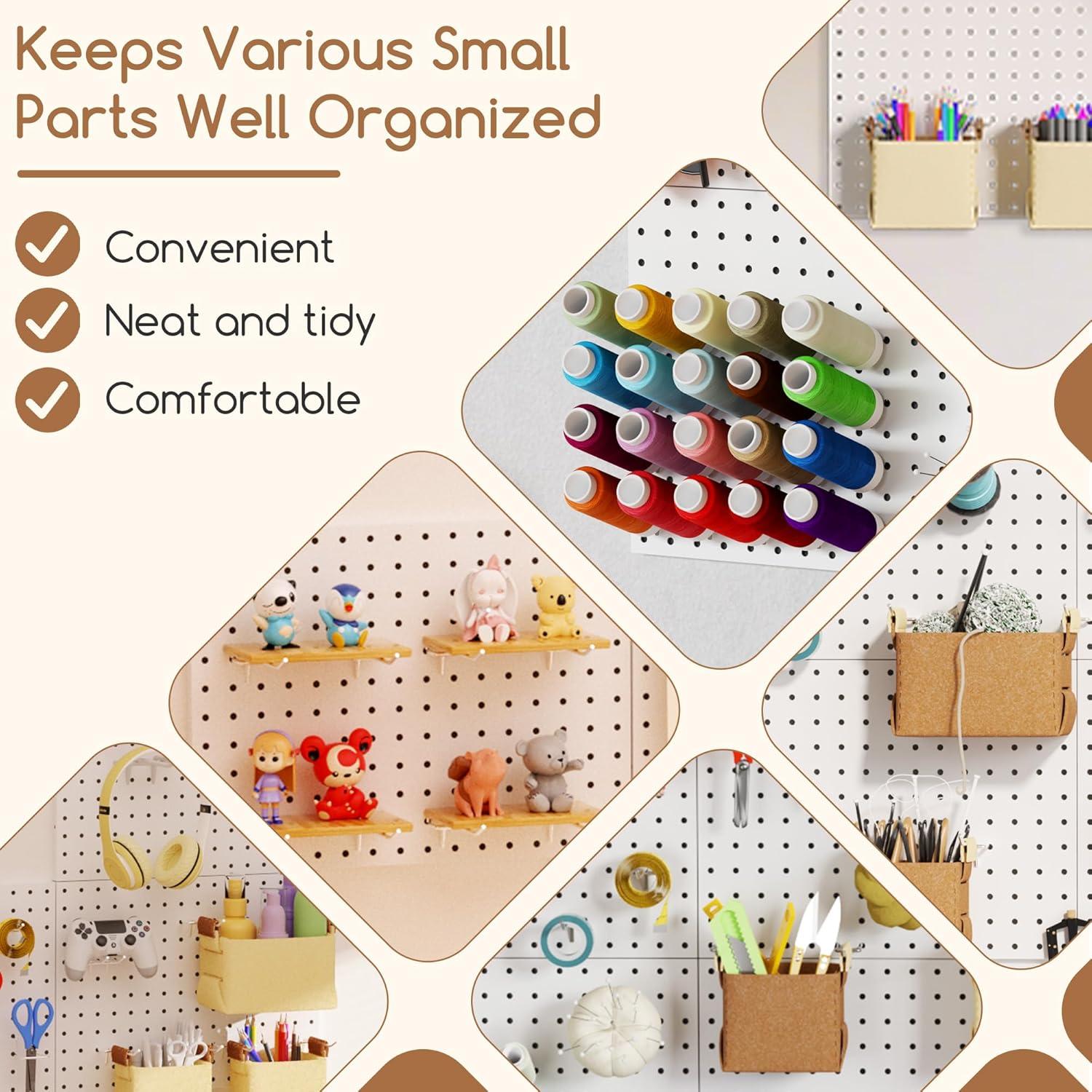 Accesorios para Organizador de Tablero de Clavos Spampur 50 Pcs