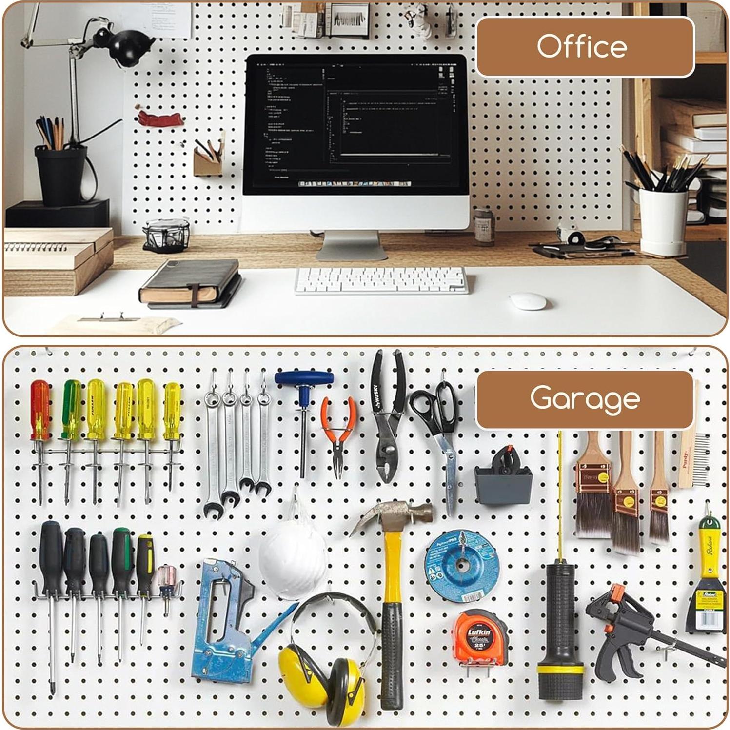 Accesorios para Organizador de Tablero de Clavos Spampur 50 Pcs