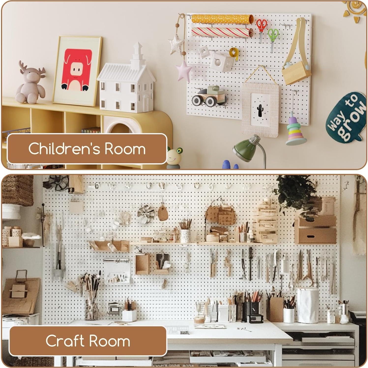 Accesorios para Organizador de Tablero de Clavos Spampur 50 Pcs