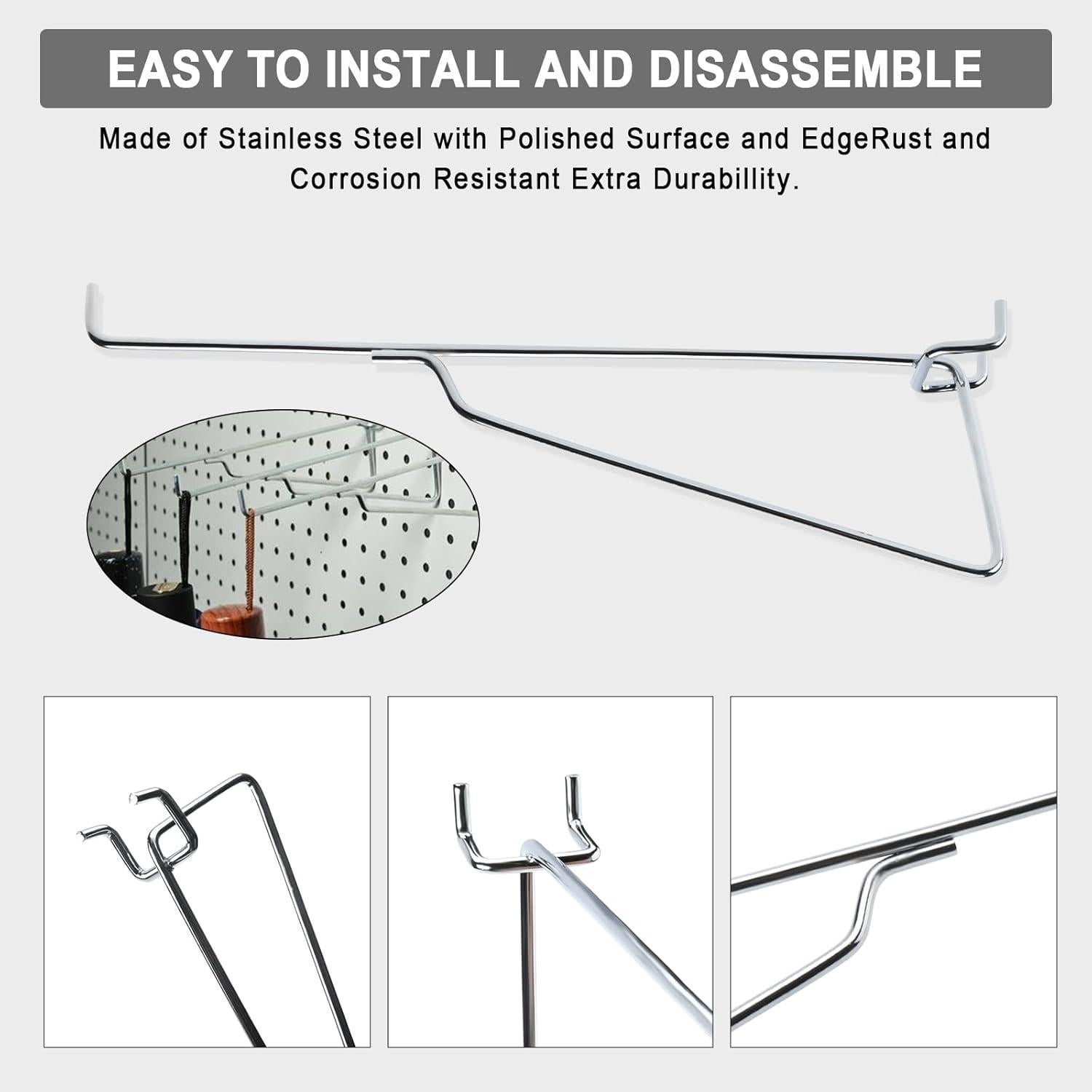 Ganchos de Metal NORJIN 8 Pcs 20 cm Alta Resistencia