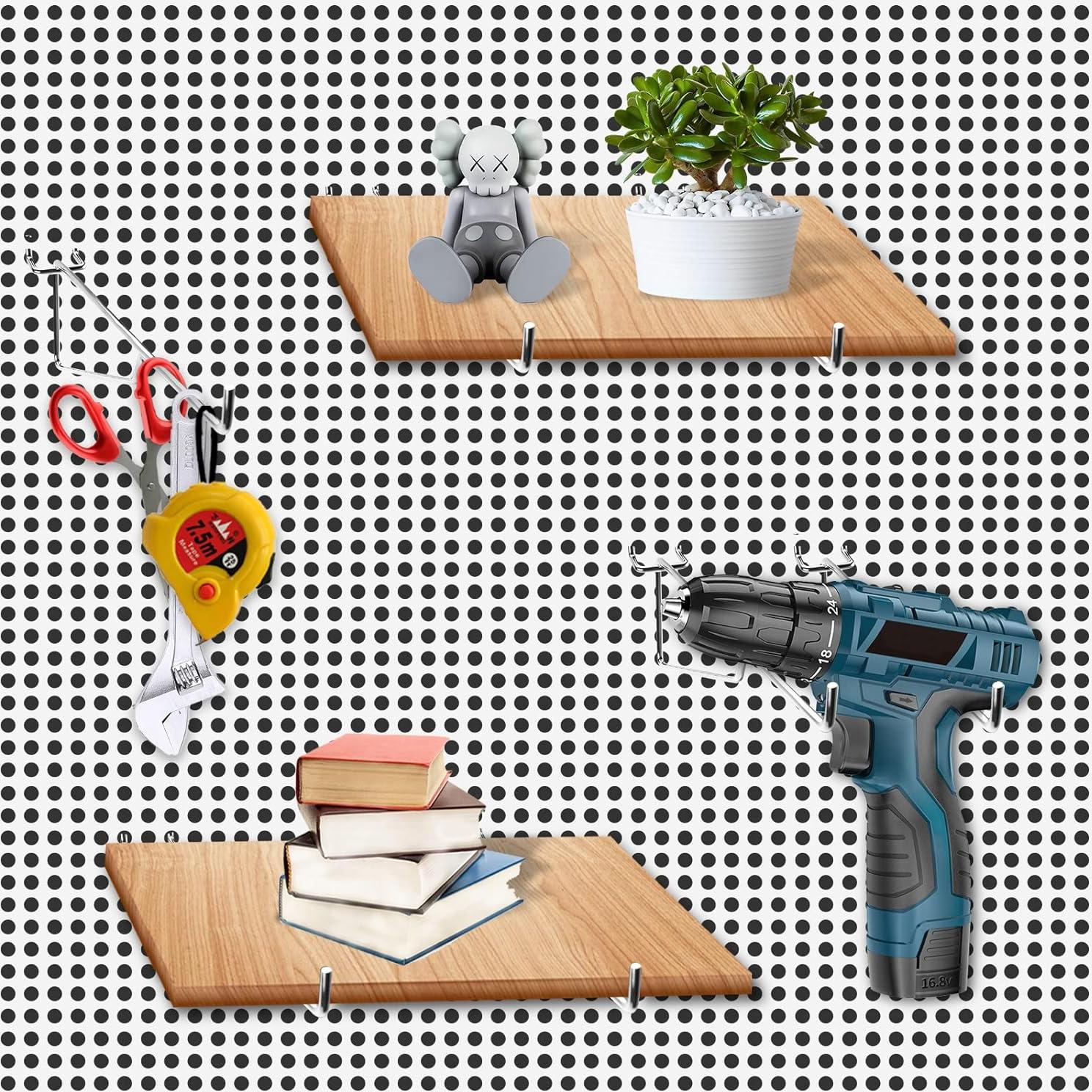 Ganchos de Metal NORJIN 8 Pcs 20 cm Alta Resistencia