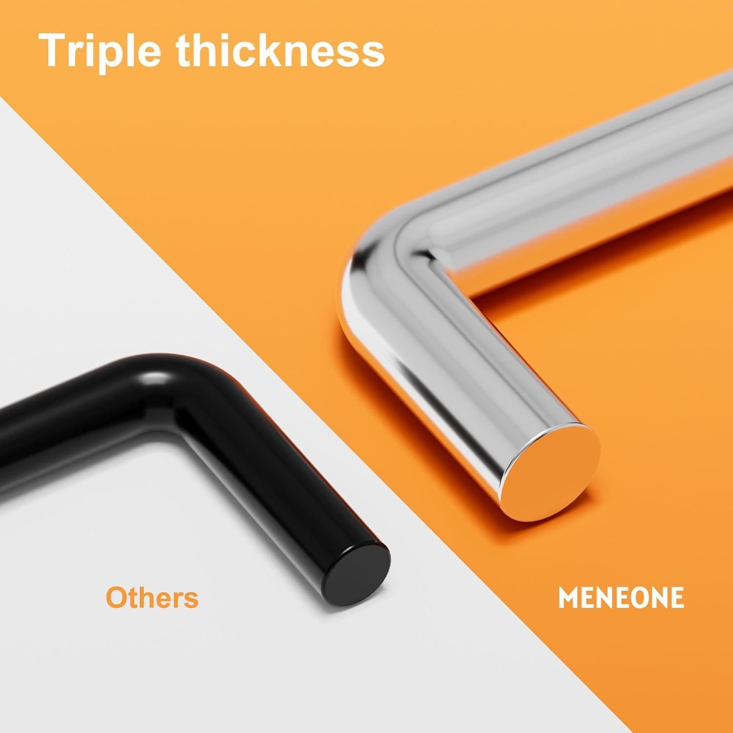 Ganchos de Tablero de Clavos FRIMOONY 12 Piezas 10 cm Alta Resistencia