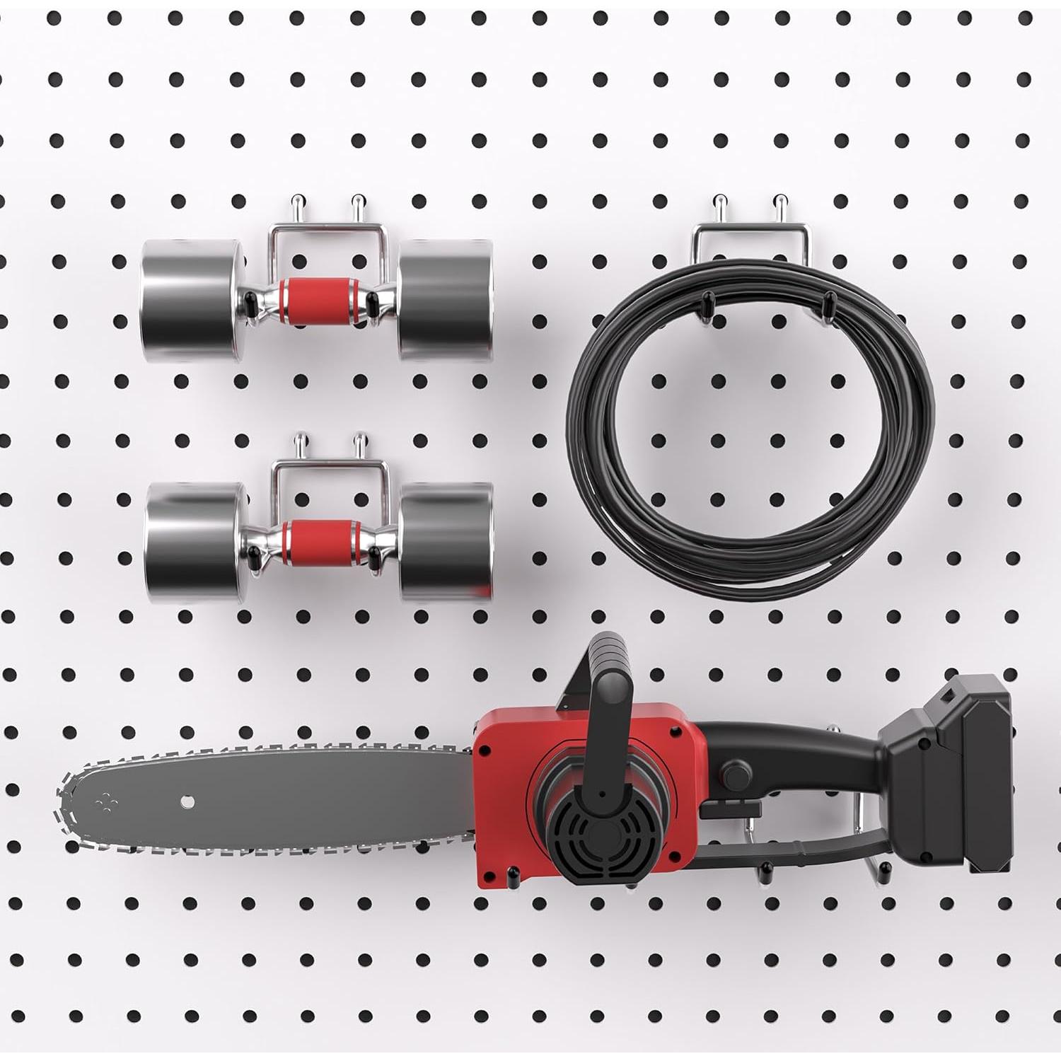 Ganchos de Tablero de Clavos FRIMOONY 12 Piezas 10 cm Alta Resistencia