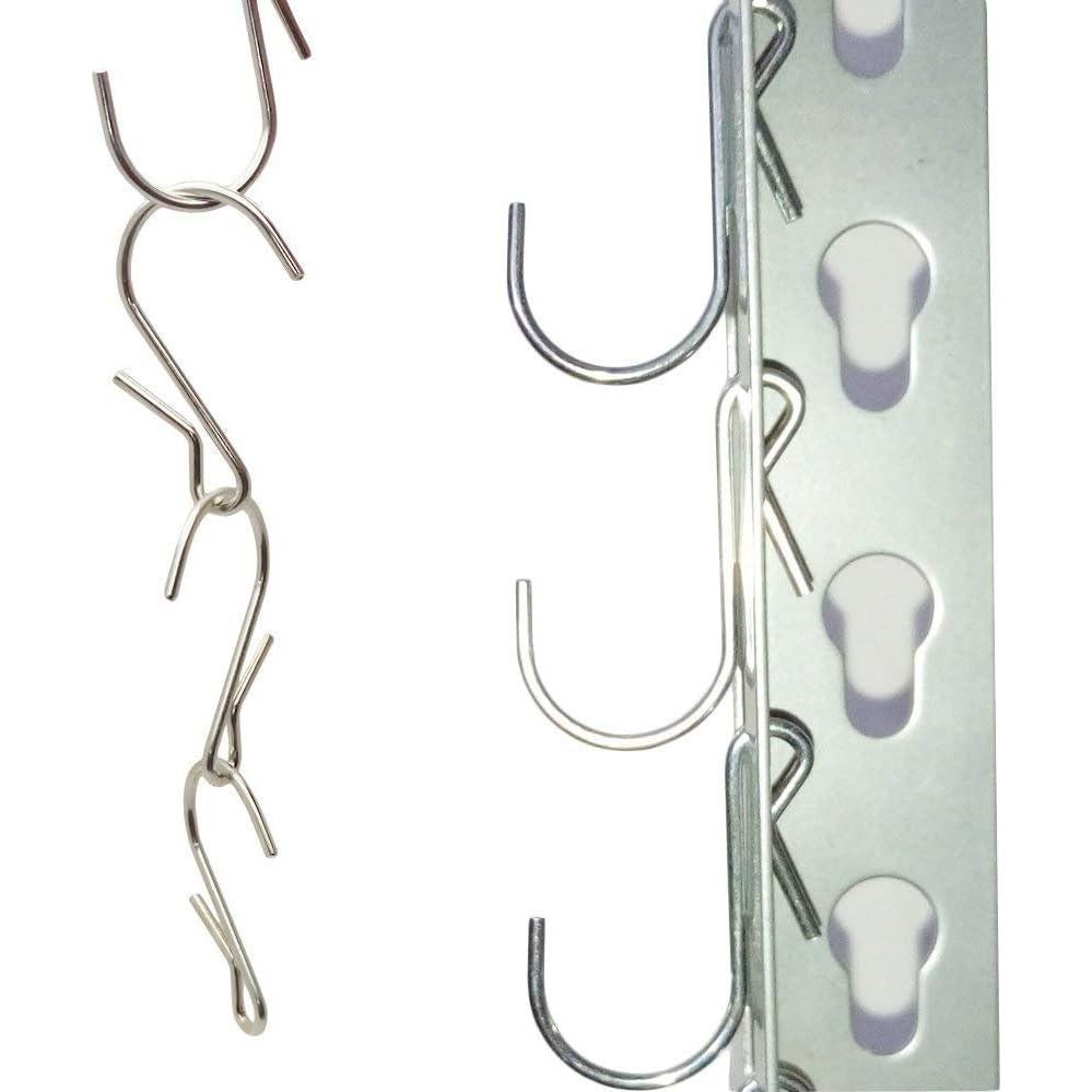 Ganchos Colgantes de Hierro LJY - 50 Piezas Alta Resistencia