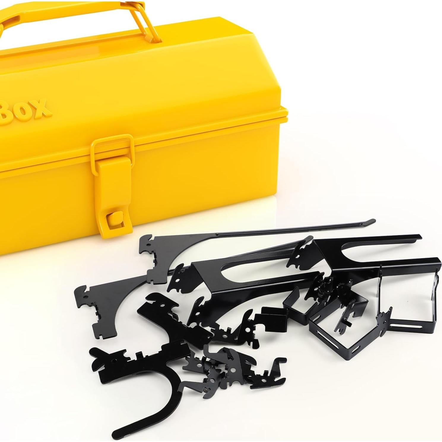 Juego de Ganchos de Metal Zonon 52 Pcs para Paneles Ranurados