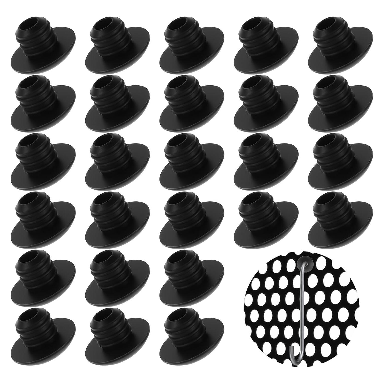 120 Clips de Silicona para Tableros de Clavos Xelsluthe